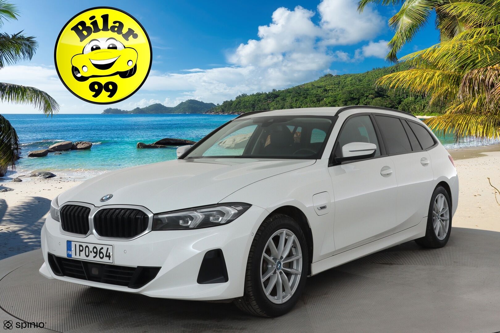 BMW 330 2023 G21 Touring 330e xDrive A Charged Edition **Facelift / Widescreen / HiFi / Sporttipenkit / P.kamera / Koukku** - 1-om. Suomi-auto / Shadowline / Ratinlämmitin - HULLUT BLACKWEEK JATKOT - KORKOTARJOUS 2,49%