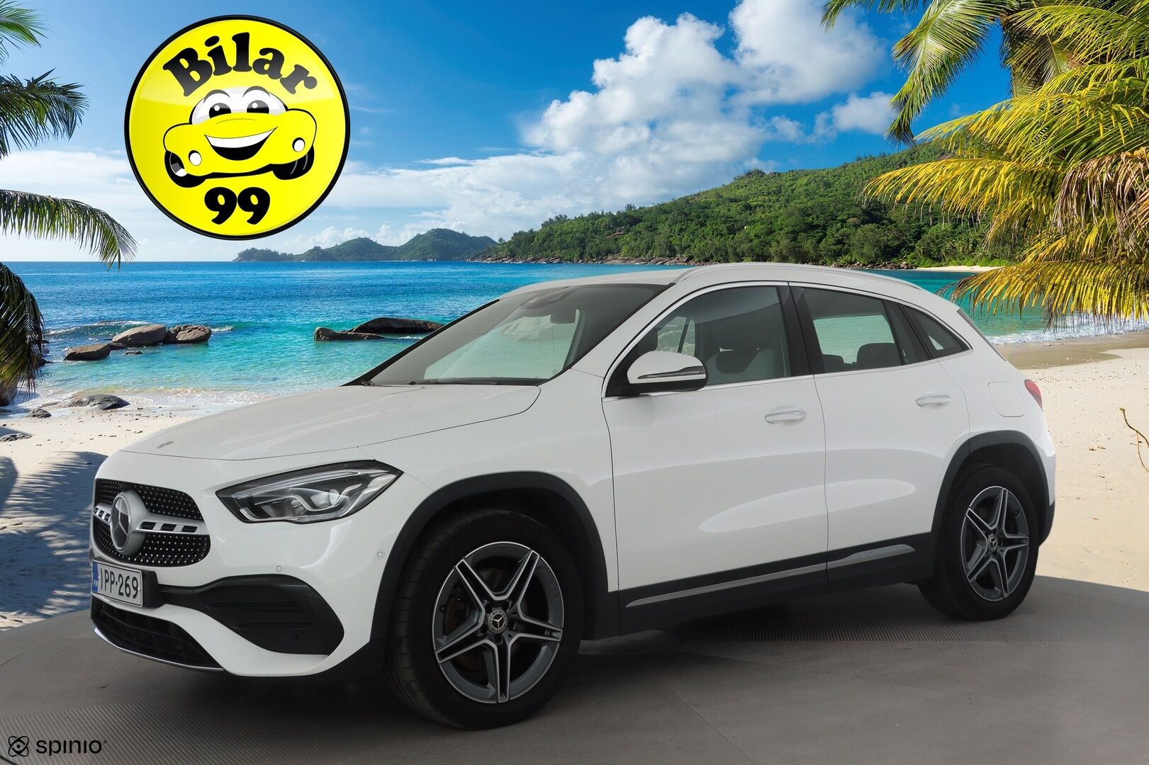 Mercedes-Benz GLA 2023 250 e A Business AMG Edition * Distronic+ / Midline Sound / Widescreen / P.kamera / KeylessGo / LED / Navi / Nahat / Koukku * - 1.Om Suomi-auto / Akku kuntotarkastettu soH 95,5% / Kahdet renkaat aluvanteilla