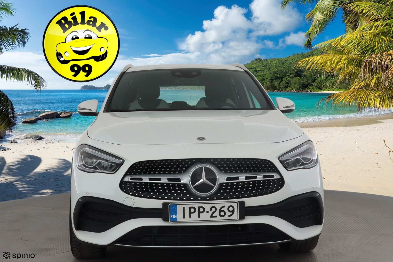 Mercedes-Benz GLA 2023 250 e A Business AMG Edition * Distronic+ / Midline Sound / Widescreen / P.kamera / KeylessGo / LED / Navi / Nahat / Koukku * - 1.Om Suomi-auto / Akku kuntotarkastettu soH 95,5% / Kahdet renkaat aluvanteilla