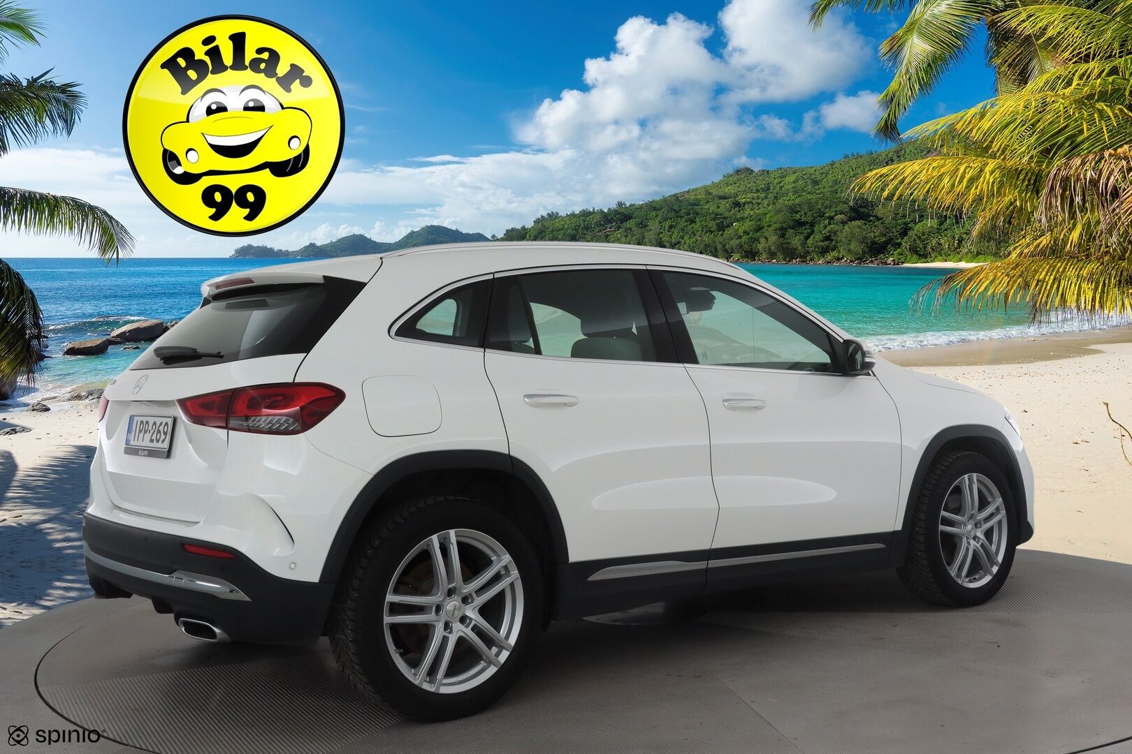 Mercedes-Benz GLA 2023 250 e A Business AMG Edition * Distronic+ / Midline Sound / Widescreen / P.kamera / KeylessGo / LED / Navi / Nahat / Koukku * - 1.Om Suomi-auto / Akku kuntotarkastettu soH 95,5% / Kahdet renkaat aluvanteilla