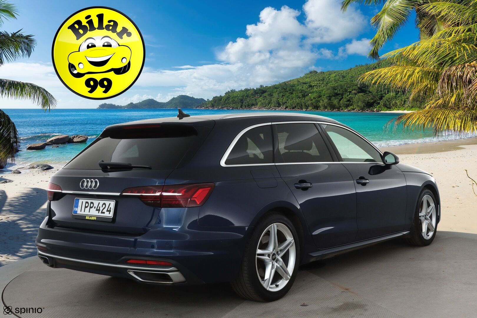 Audi A4 2023 Business Advanced 40 TFSI 150kWMHEV S tronic **Webasto / Adapt.vakkari / Matrix LED / Sportti puolinahat / P.kamera** - 3,99 % KORKOTARJOUS TÄHÄN AUTOON - 1.om Suomi-auto / Kahdet renkaat aluvanteilla / Digimittaristo 