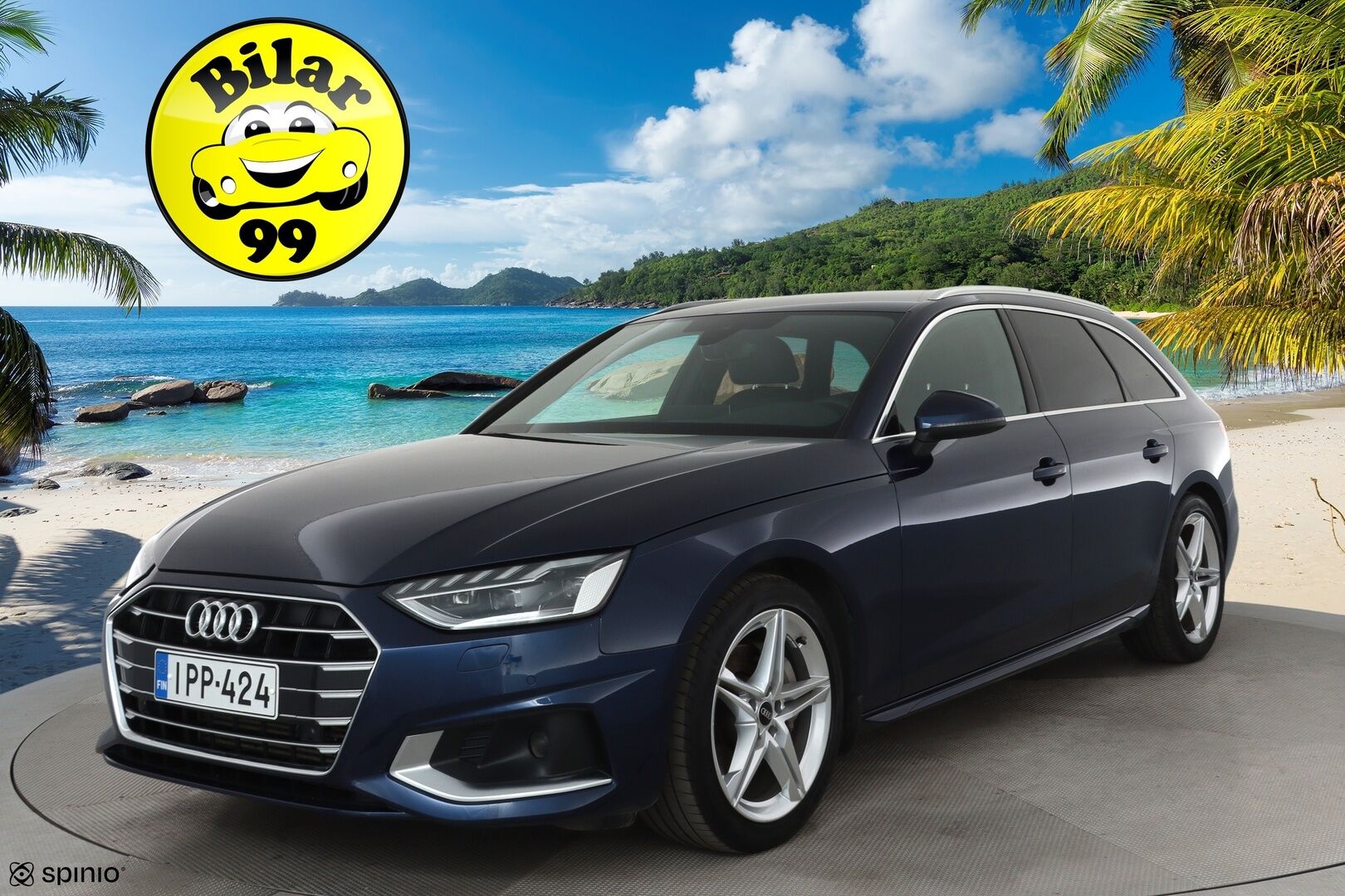 Audi A4 2023 Business Advanced 40 TFSI 150kWMHEV S tronic **Webasto / Adapt.vakkari / Matrix LED / Sportti puolinahat / P.kamera** - 3,99 % KORKOTARJOUS TÄHÄN AUTOON - 1.om Suomi-auto / Kahdet renkaat aluvanteilla / Digimittaristo 