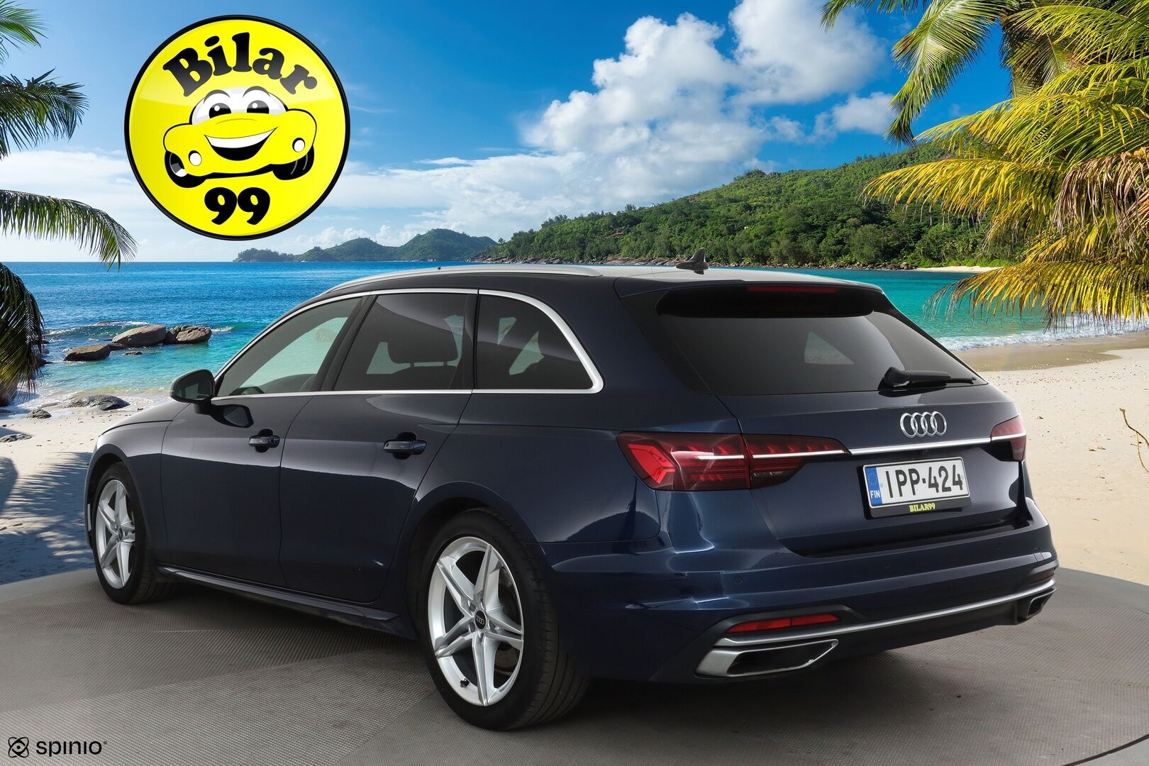Audi A4 2023 Business Advanced 40 TFSI 150kWMHEV S tronic **Webasto / Adapt.vakkari / Matrix LED / Sportti puolinahat / P.kamera** - 3,99 % KORKOTARJOUS TÄHÄN AUTOON - 1.om Suomi-auto / Kahdet renkaat aluvanteilla / Digimittaristo 