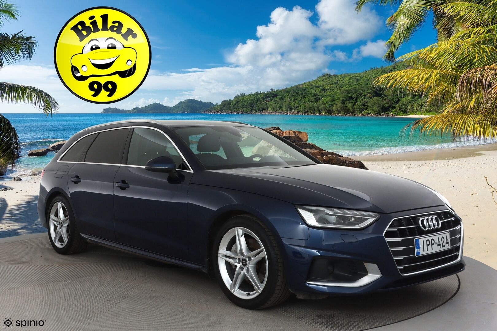 Audi A4 2023 Business Advanced 40 TFSI 150kWMHEV S tronic **Webasto / Adapt.vakkari / Matrix LED / Sportti puolinahat / P.kamera** - 3,99 % KORKOTARJOUS TÄHÄN AUTOON - 1.om Suomi-auto / Kahdet renkaat aluvanteilla / Digimittaristo 