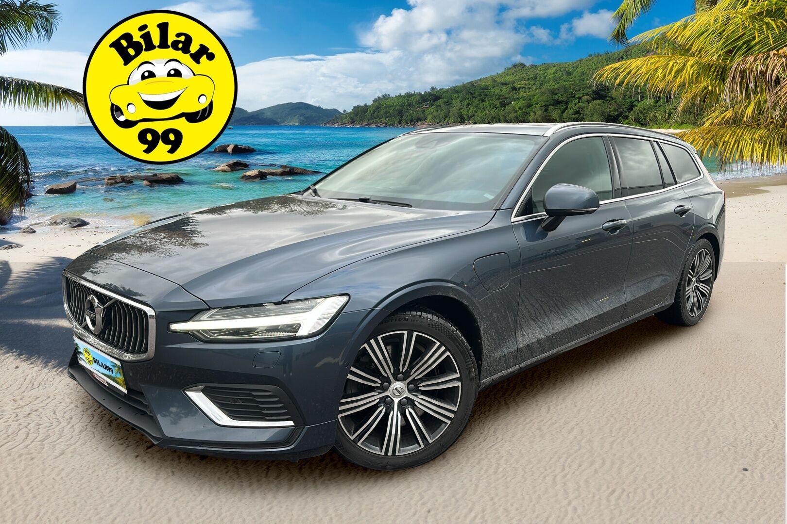 Volvo V60 2019 T8 AWD Inscription aut - Webasto | Traffic jam | Acc | Vetokoukku | Nahkapenkit | Sähkökontti | Voc | High performance audio