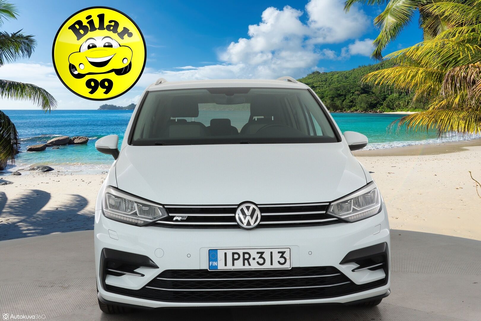 Volkswagen Touran 2020 R-Line 1,5 TSI EVO 110 kW DSG-aut. ** / Webasto / Adapt.vakkari / P.kamera / Apple&Android / Keyless - 1-Om Suomi auto 