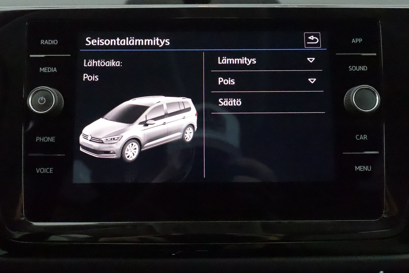 Volkswagen Touran 2020 R-Line 1,5 TSI EVO 110 kW DSG-aut. ** / Webasto / Adapt.vakkari / P.kamera / Apple&Android / Keyless - 1-Om Suomi auto 