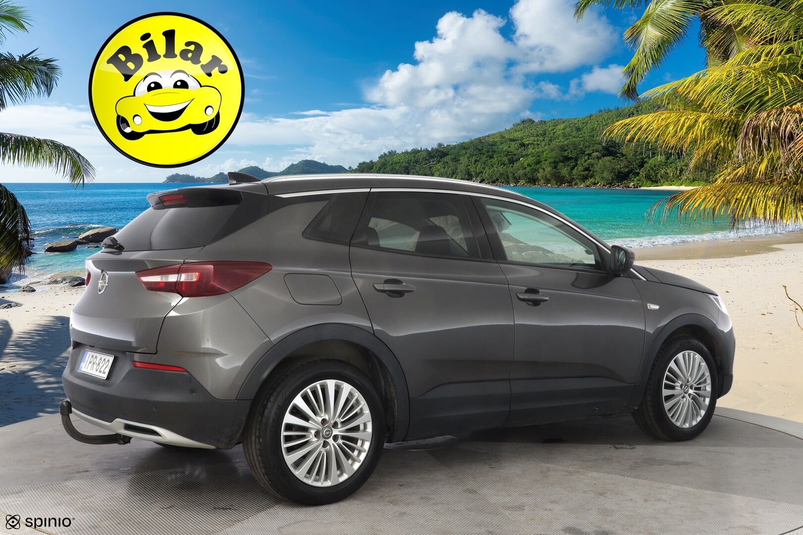 Opel Grandland X 2021 Executive 130 D Turbo A - Suomi- auto | Webasto | Koukku | Muistipenkki | Ratinlämmitin | Ilmastoidut istuimet | 360 Kamera | Nahkasisusta | Keyless | Kahdet renkaat aluvantein