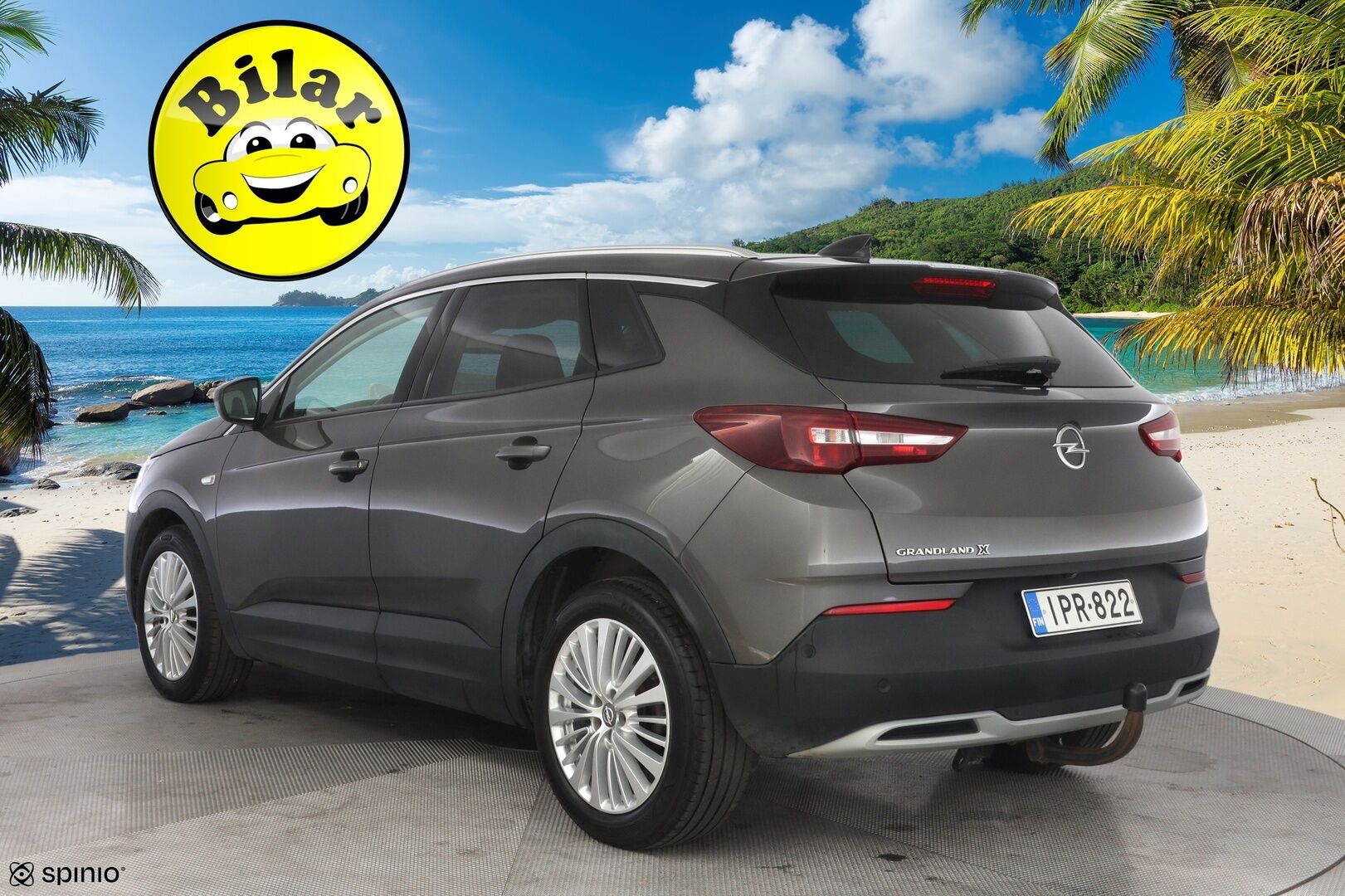 Opel Grandland X 2021 Executive 130 D Turbo A - Suomi- auto | Webasto | Koukku | Muistipenkki | Ratinlämmitin | Ilmastoidut istuimet | 360 Kamera | Nahkasisusta | Keyless | Kahdet renkaat aluvantein