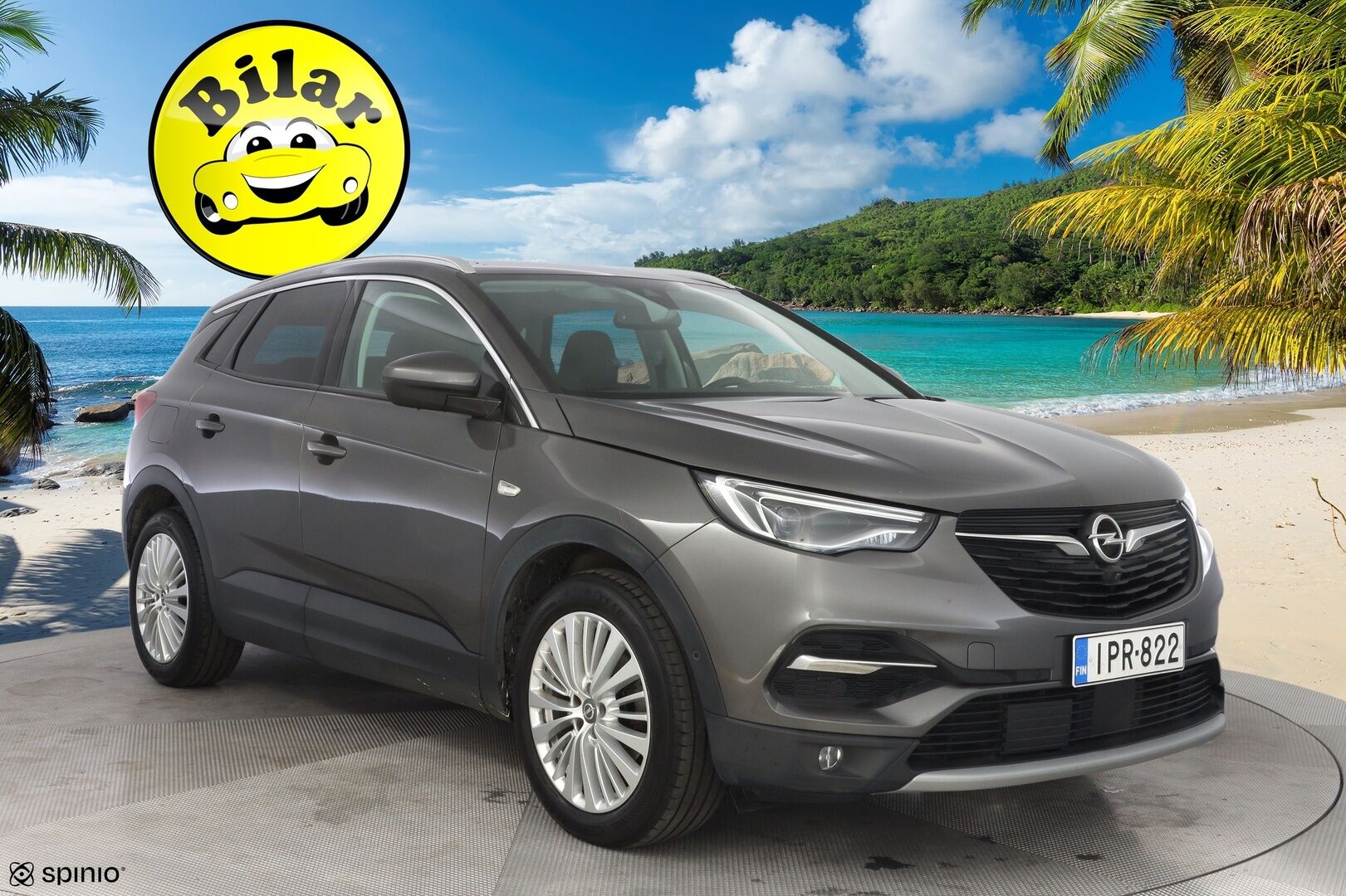 Opel Grandland X 2021 Executive 130 D Turbo A - Suomi- auto | Webasto | Koukku | Muistipenkki | Ratinlämmitin | Ilmastoidut istuimet | 360 Kamera | Nahkasisusta | Keyless | Kahdet renkaat aluvantein