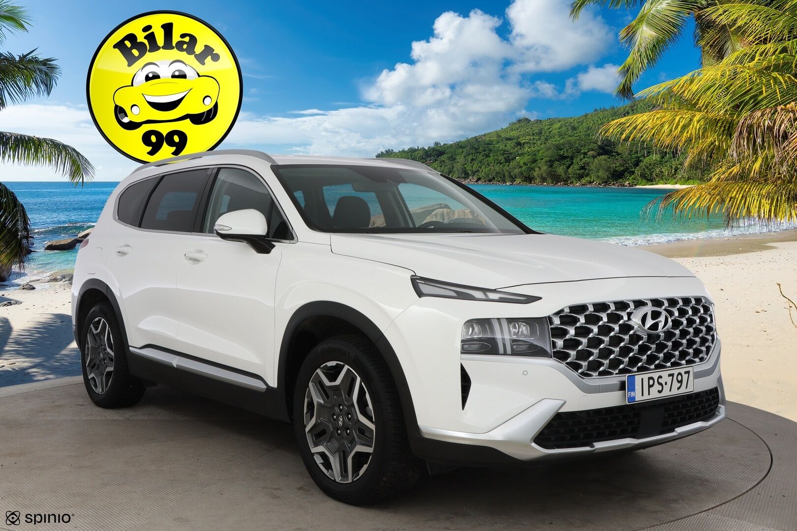 Hyundai Santa Fe 2022 1.6 T-GDI 265 hv Plug in 4WD 6AT Premium 7P MY21 - 3,99 % KORKOTARJOUS TÄHÄN AUTOON 31.8. ASTI! - 1Om Suomiauto / Adapt.Vakkari / Ilmastoidut Nahkapenkit / Krell Premium Audio / HUD / Ratinlämmitys / 7P / Navi / Supervarusteltu!