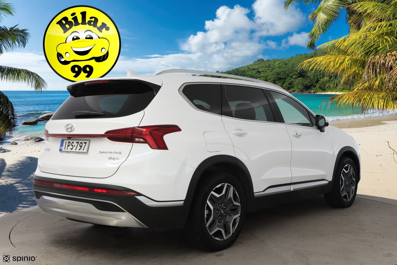 Hyundai Santa Fe 2022 1.6 T-GDI 265 hv Plug in 4WD 6AT Premium 7P MY21 - 3,99 % KORKOTARJOUS TÄHÄN AUTOON 31.8. ASTI! - 1Om Suomiauto / Adapt.Vakkari / Ilmastoidut Nahkapenkit / Krell Premium Audio / HUD / Ratinlämmitys / 7P / Navi / Supervarusteltu!