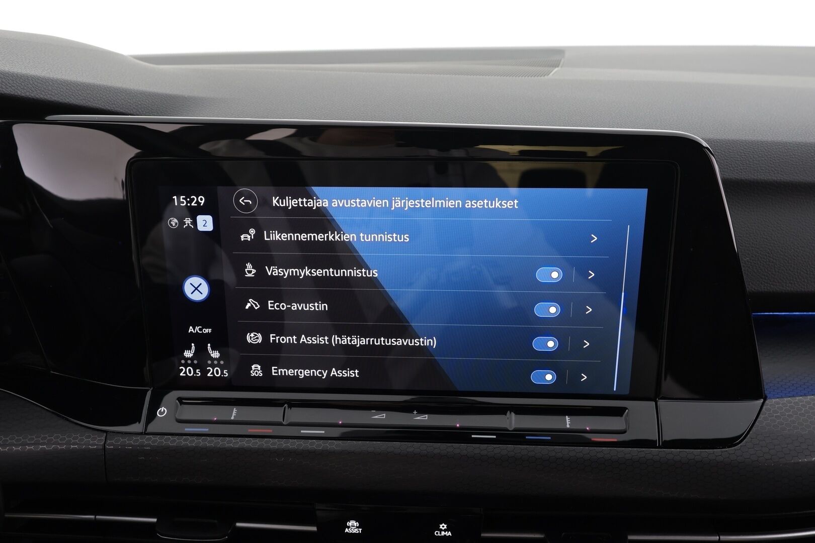 Volkswagen Golf 2023 GTI 2,0 TSI 180 kW DSG * ACC / P.tutkat / IQ.Light / Webasto / Navi / Sporttipenkit / Digimittaristo * - 1.Om Suomi-auto / Kahdet renkaat aluvanteilla - HULLU BLACKWEEK KORKOTARJOUS 2,49%