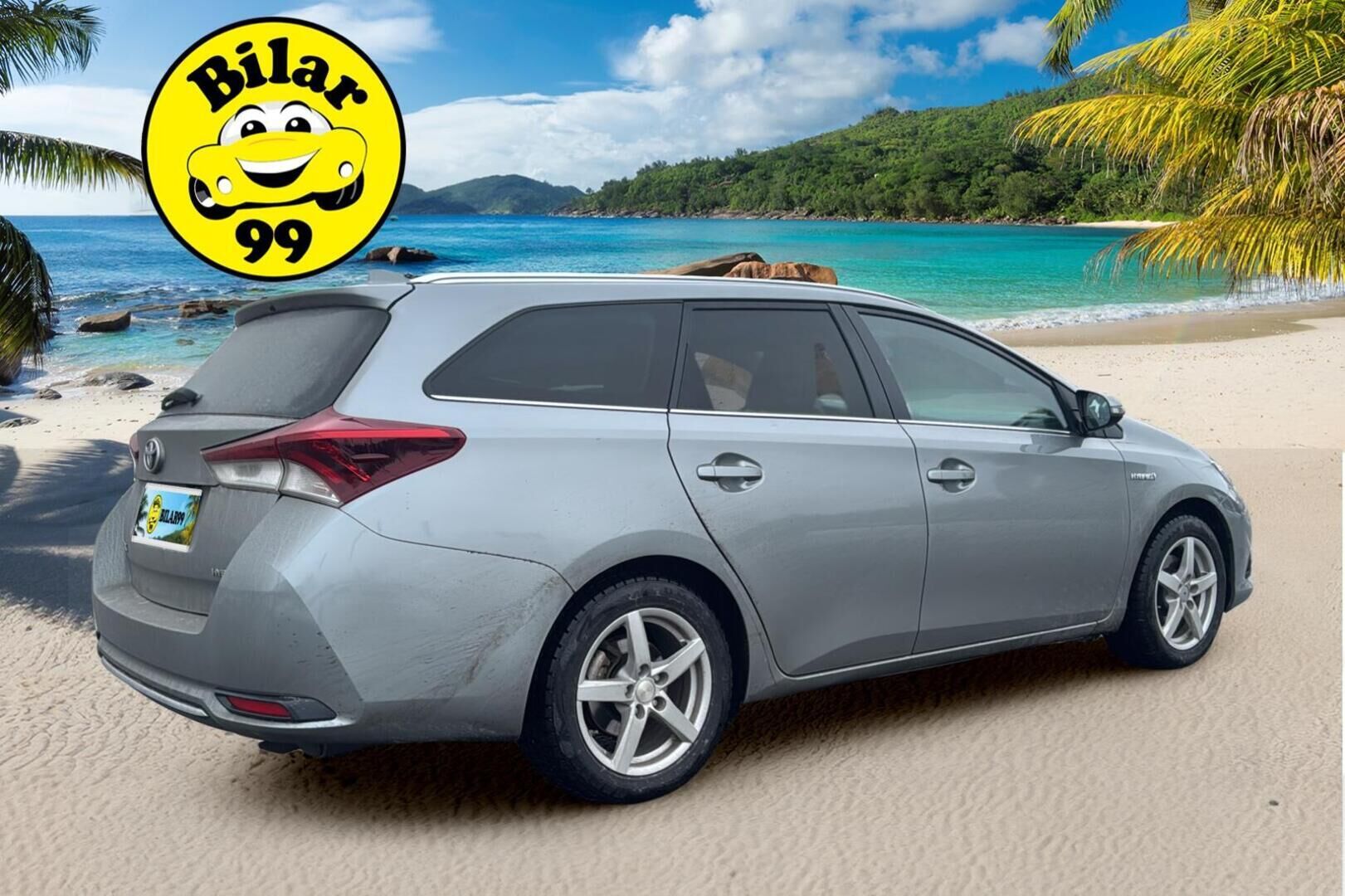 Toyota Auris 2017 Touring Sports 1,8 Hybrid Active ** Vakkari / Siisti / Kahdet rekaat / Bluetooth - Asiallinen huoltohistoria / Kahdet renkaat