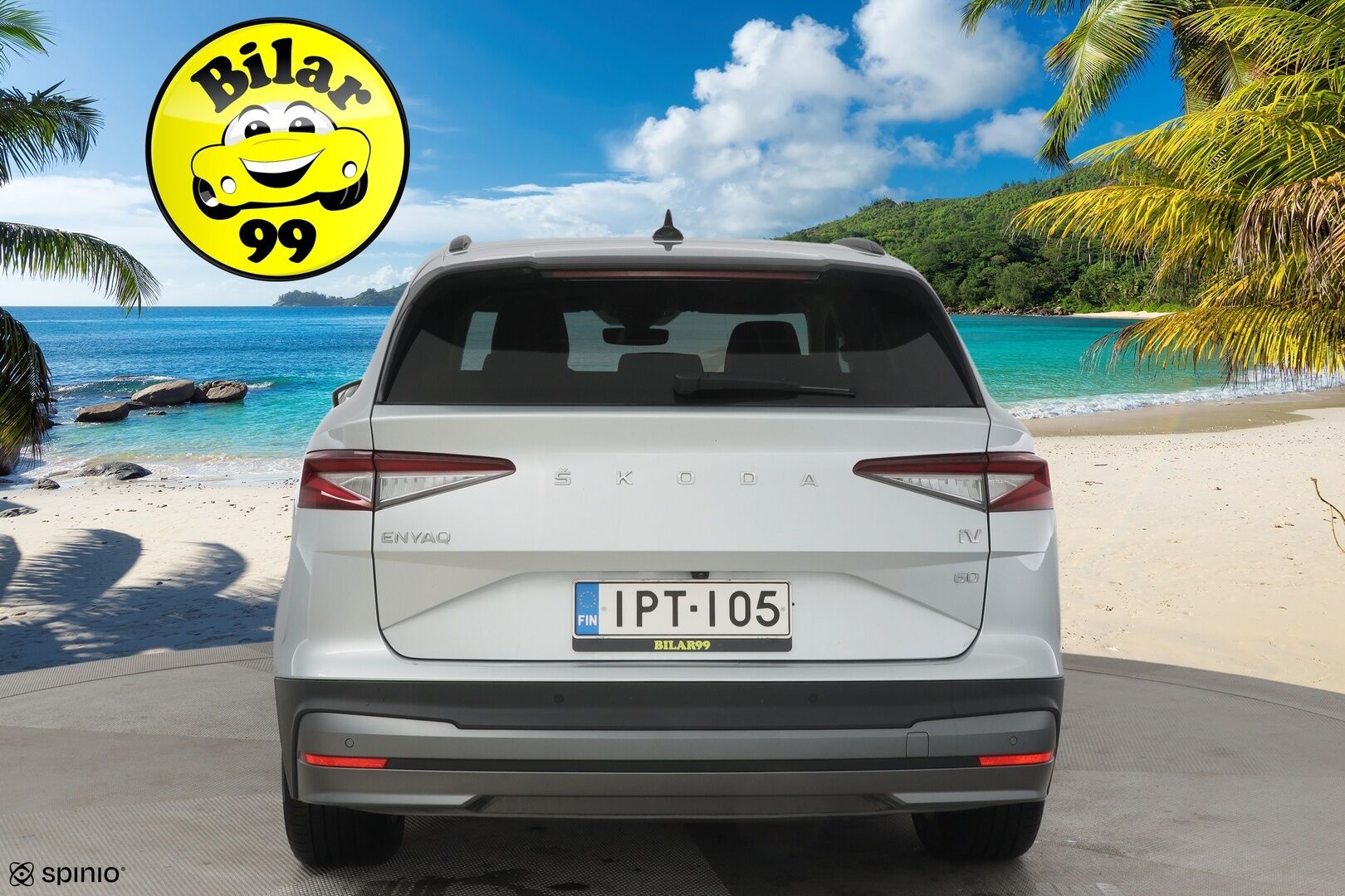 SKODA ENYAQ 2021 60 IV *ILP / 360 Kamera / Ratinlämmitin / Vetokoukku / Navigointi* - * 2x renkaat alumiinivantein / Merkkihuollettu / 2x latauskaapelit*