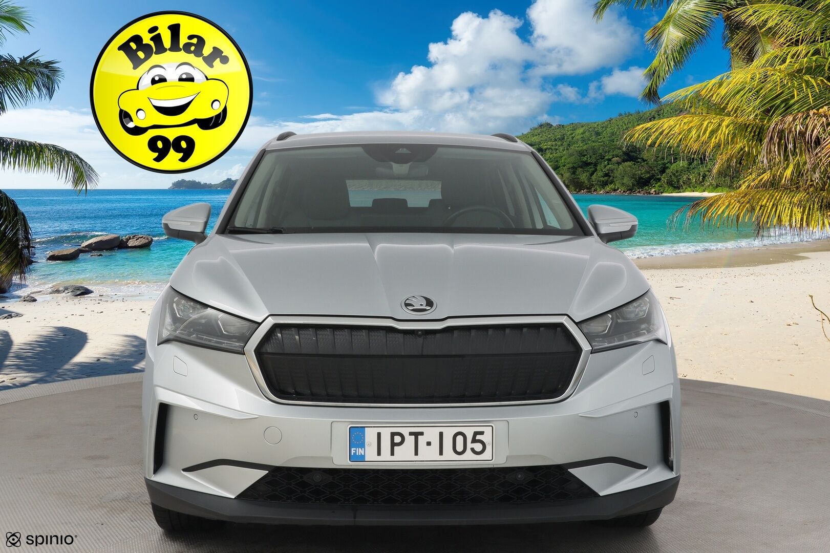 SKODA ENYAQ 2021 60 IV *ILP / 360 Kamera / Ratinlämmitin / Vetokoukku / Navigointi* - * 2x renkaat alumiinivantein / Merkkihuollettu / 2x latauskaapelit*