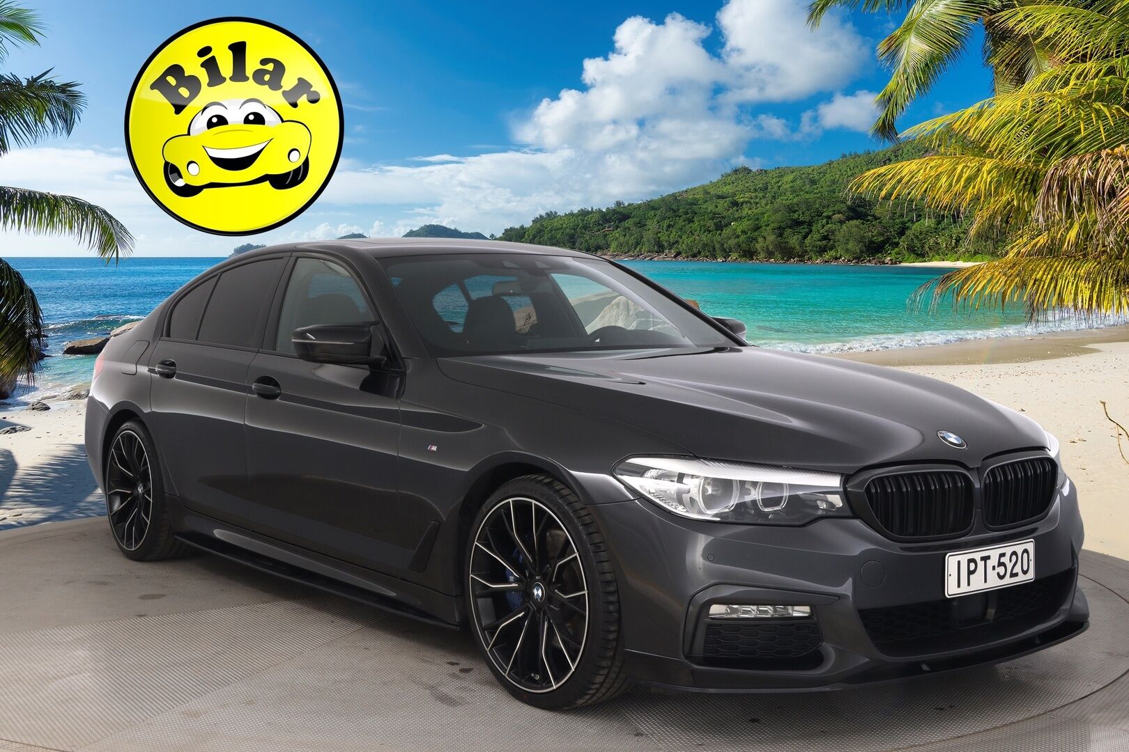 BMW 530 2017 G30 Sedan 530d A Business M Sport - Juuri katsastettu! | H&K | HUD | DA+ | Kattoikkuna | P*kamera | Applecarplay | Individual sisusta | AD-blue vaihdettu | 2x Renkaat & vanteineen
