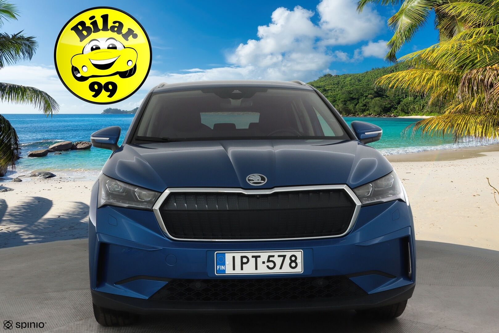 Skoda Enyaq 2022 80 iV - 3,99 % KORKOTARJOUS TÄHÄN AUTOON 31.8. ASTI! - 1Om Suomiauto / Lämpöpumppu / Adapt.Vakkari / ALV / KeylessGo / 360-Kamera / Crystal Matrix LED / Muistipenkki / Puolinahat / Hyvät varusteet!