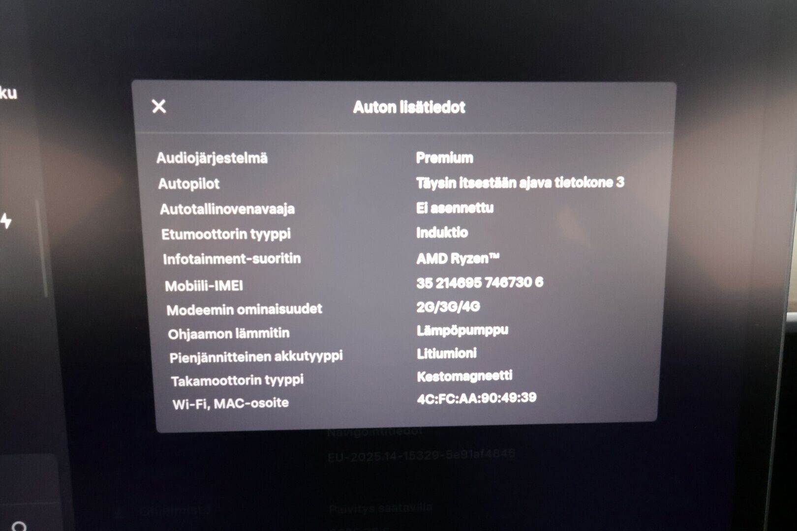 Tesla Model 3 2022 Long Range Dual Motor AWD * Koukku / Lasikatto / ILP /  ACC / Matrix-LED / P.Kamera / Muistipenkki / Premium Audio * - Akku kuntotarkastettu! / 2x Latauskaapelit / Kahdet renkaat