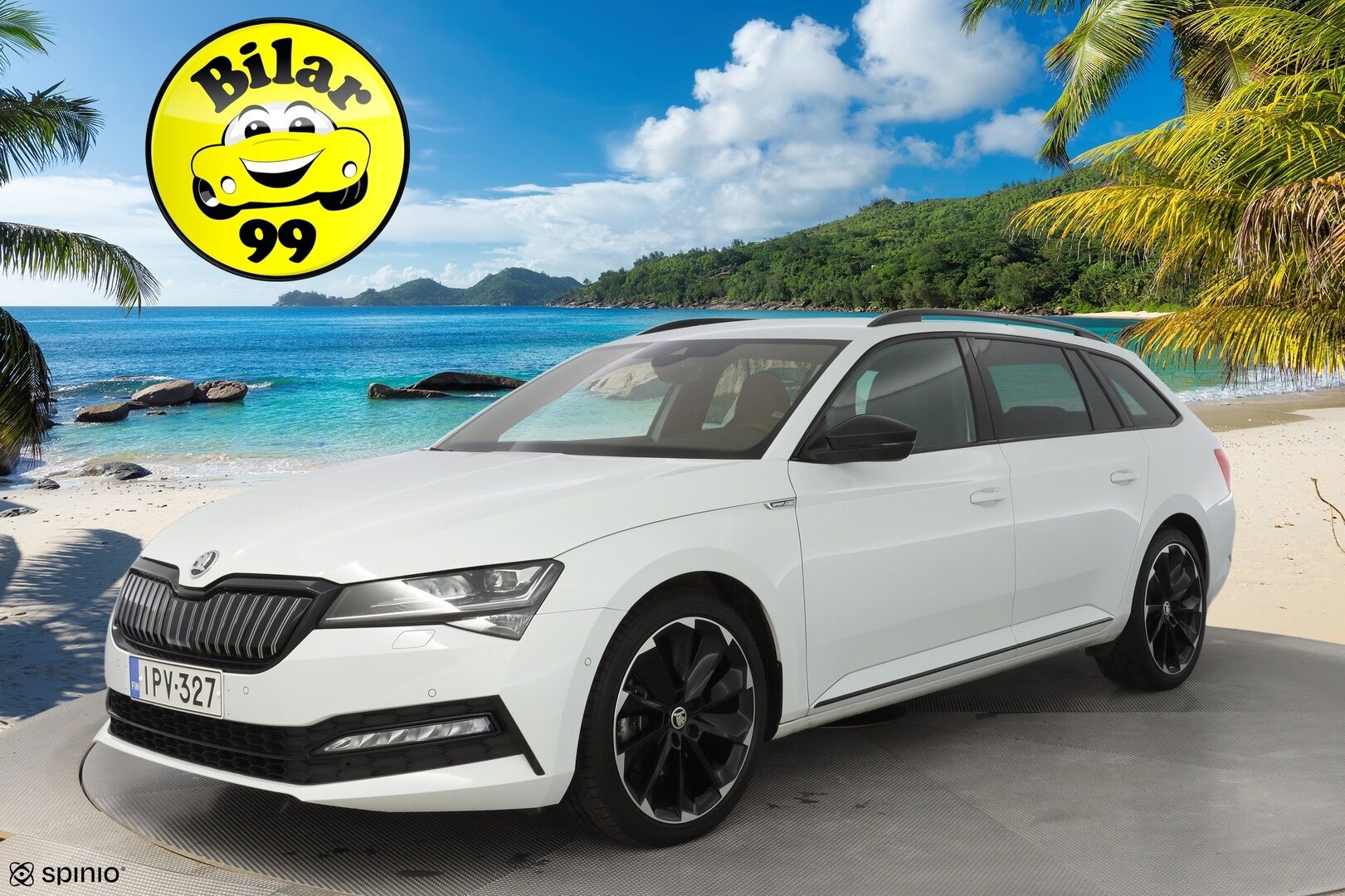 Skoda Superb 2021 Combi 1.4 TSI PHEV SportLine iV DSG Autom. *ACC / Canton / Sport-penkit muistilla / Webasto / Koukku / Digimittaristo* - Skoda OEM Alumiinivanteet / Kummatkin laturit / Sport-line 