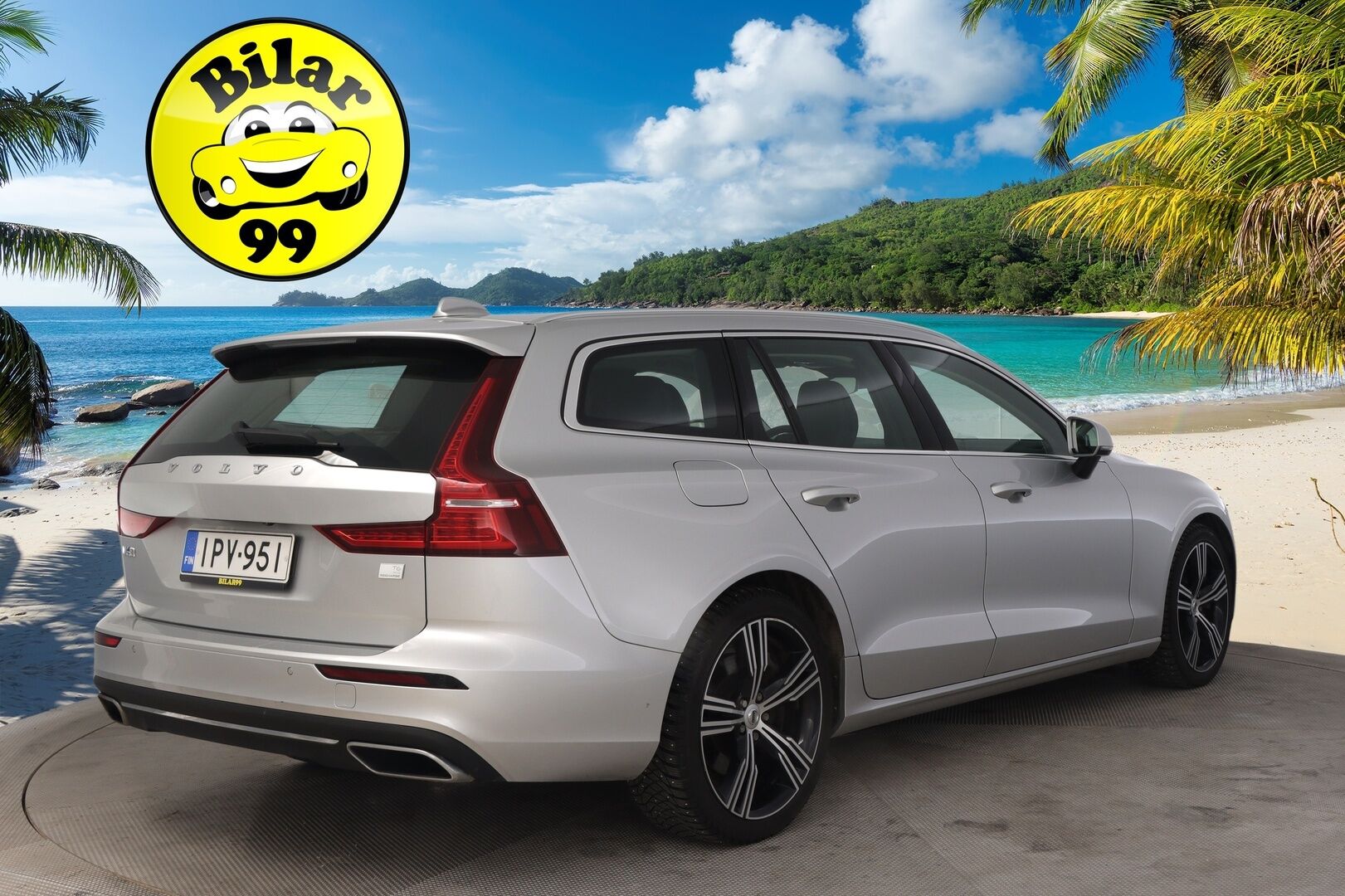 Volvo V60 2021 T6 TwE AWD Inscription aut *VOC / Webasto / ACC / Sporttinahat / Muistipenkki / Pilot Assist / Kamera* - Full Led High Beam ajovalot / Juuri huollettu / Hyvät nastarenkaat