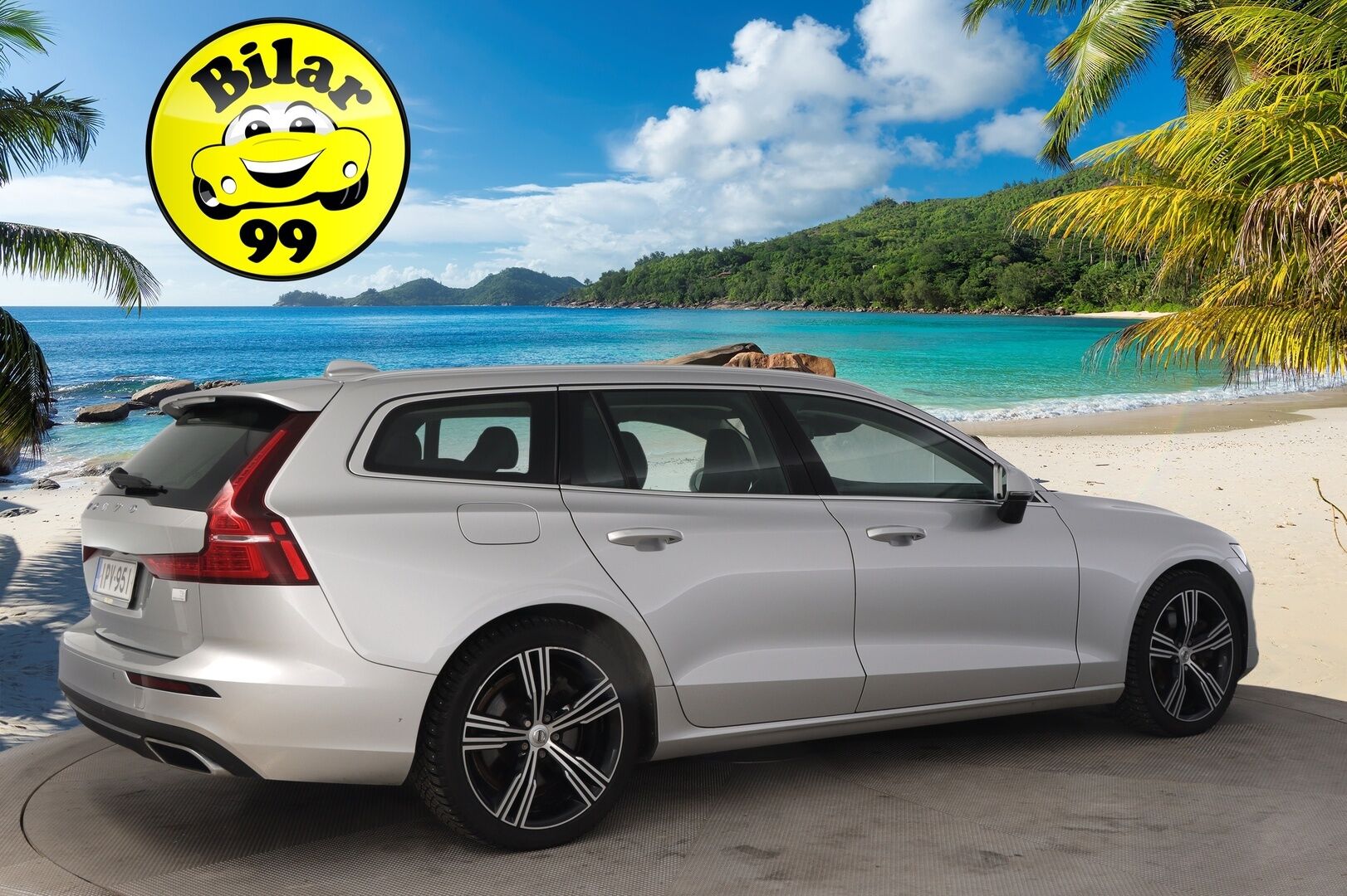 Volvo V60 2021 T6 TwE AWD Inscription aut *VOC / Webasto / ACC / Sporttinahat / Muistipenkki / Pilot Assist / Kamera* - Full Led High Beam ajovalot / Juuri huollettu / Hyvät nastarenkaat