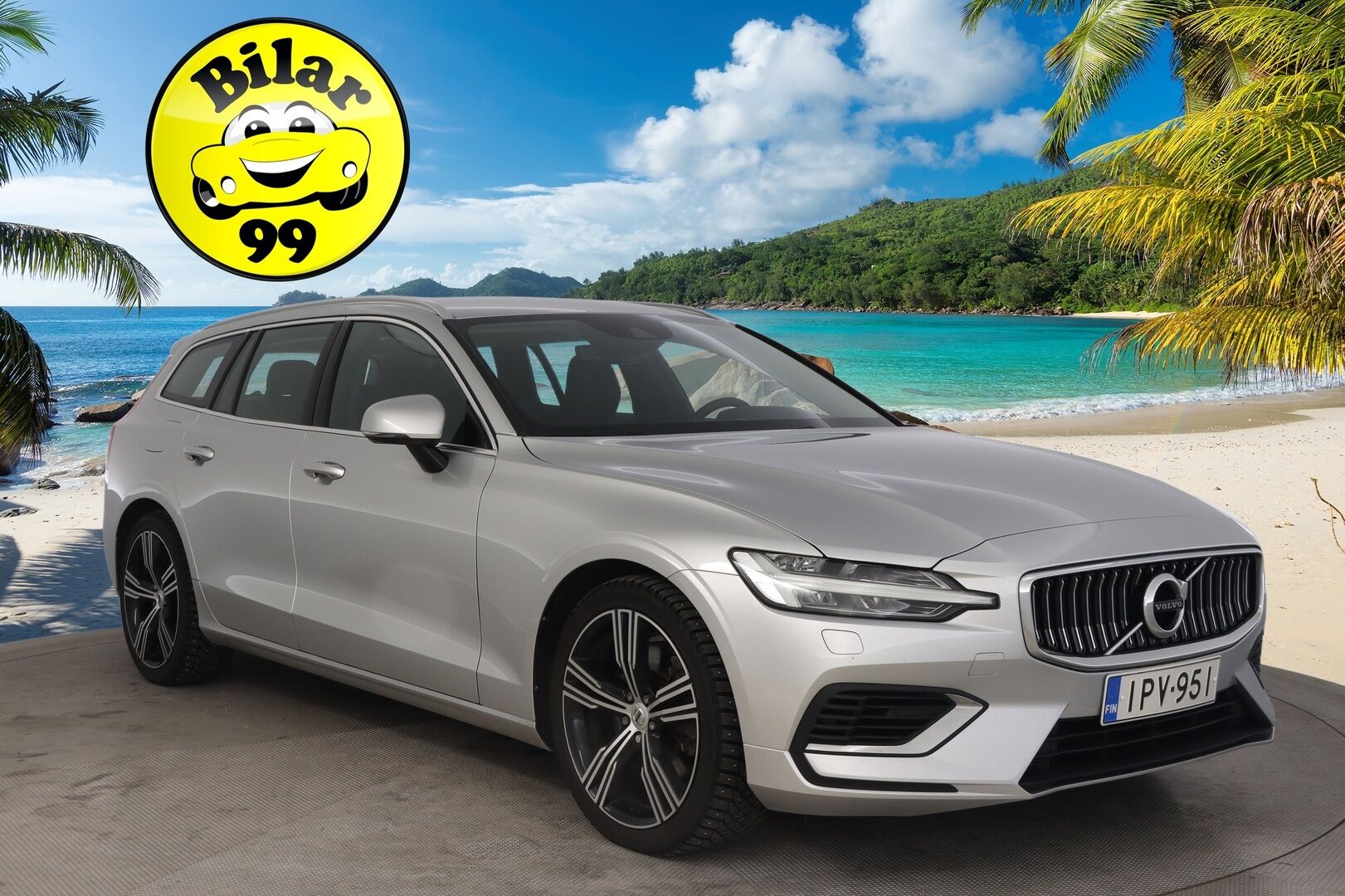 Volvo V60 2021 T6 TwE AWD Inscription aut *VOC / Webasto / ACC / Sporttinahat / Muistipenkki / Pilot Assist / Kamera* - Full Led High Beam ajovalot / Juuri huollettu / Hyvät nastarenkaat