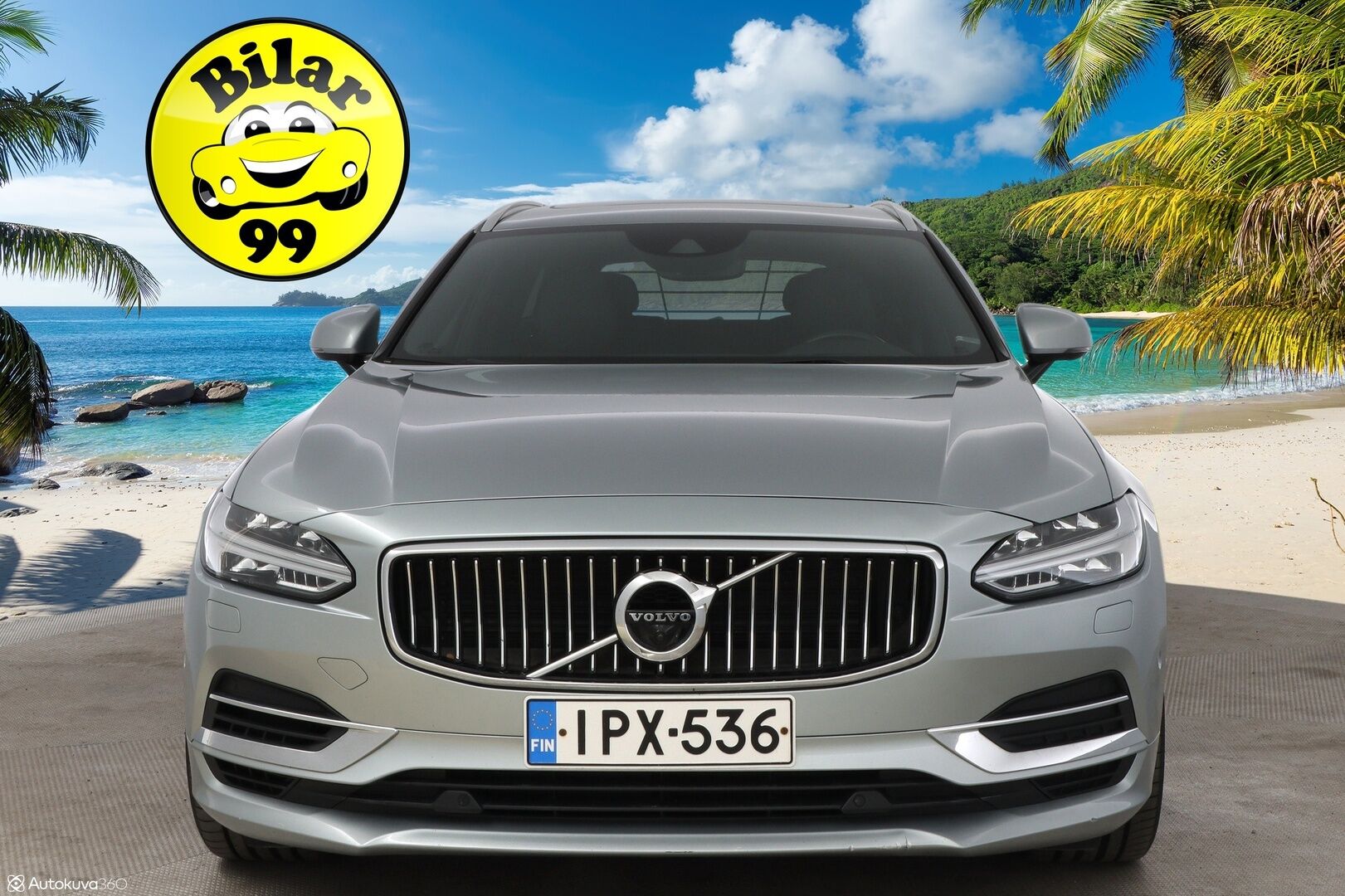 Volvo V90 2019 T8 AWD Inscription aut - Webasto / Harman&Kardon / Adapt.Vakkari / Panorama/ Koukku / HUD / 360-Kamera / Nahkapenkit Muistilla / Supervarusteet!