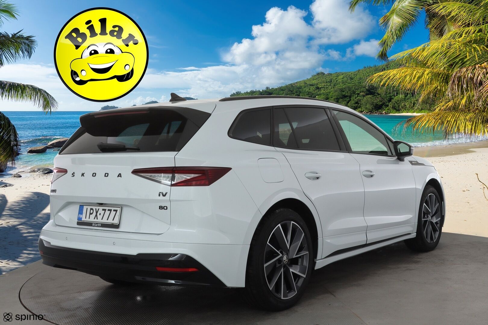 Skoda Enyaq 2022 80iV Sportline - | HUD | ACC | Muistipenkki | 360° | ILP | Matrix-LED | Keyless | Navi | Kaistavahti | Kahdet renkaat | Merkkihuollot | 2x Latauskaapelit |