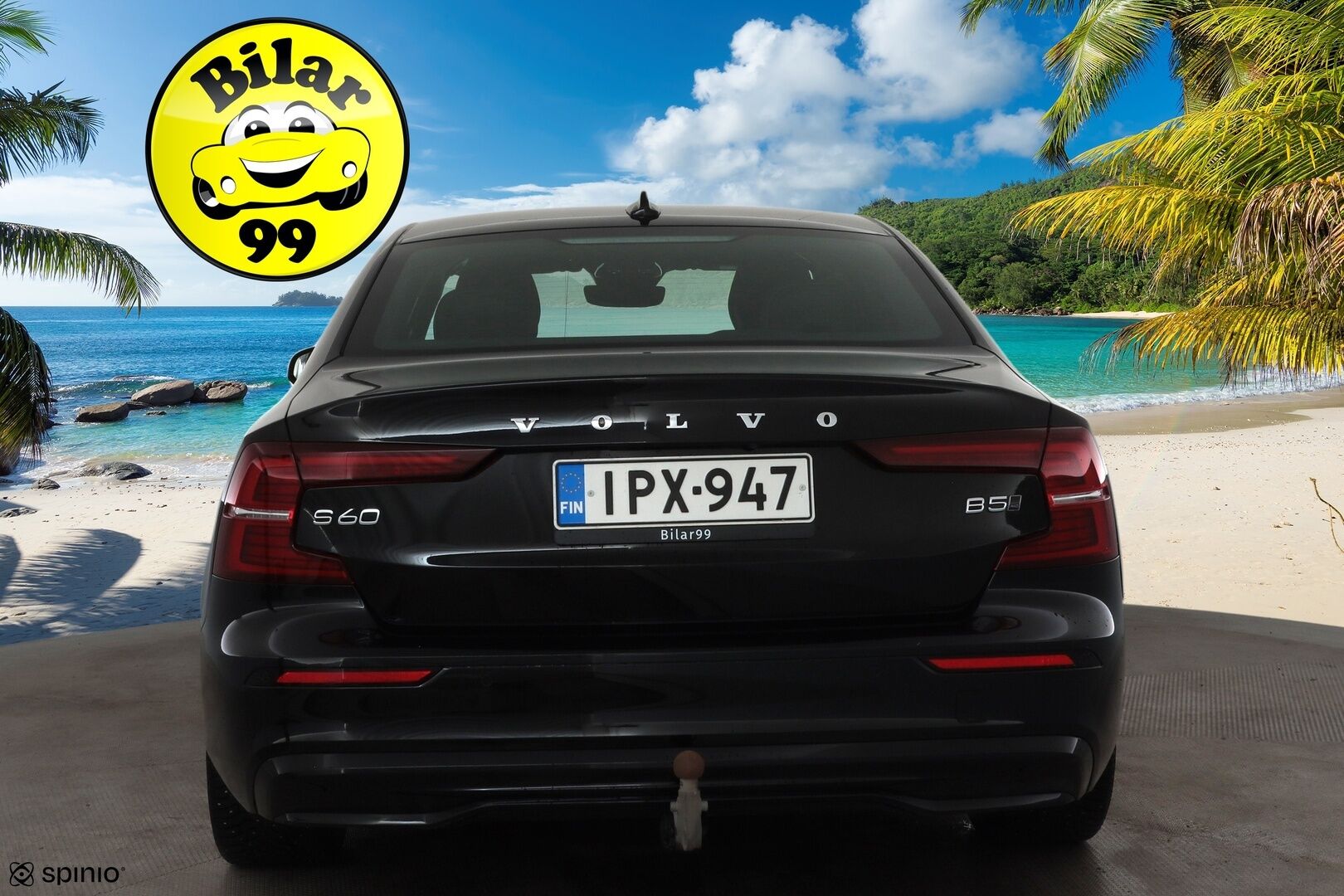 Volvo S60 2023 B5 AWD MHEV Business Plus Dark aut * Pilot assist / Webasto / Muistipenkit / Koukku / P.kamera / Sporttipenkit * - Merkkihuollettu / Suomi-auto / Kahdet renkaat