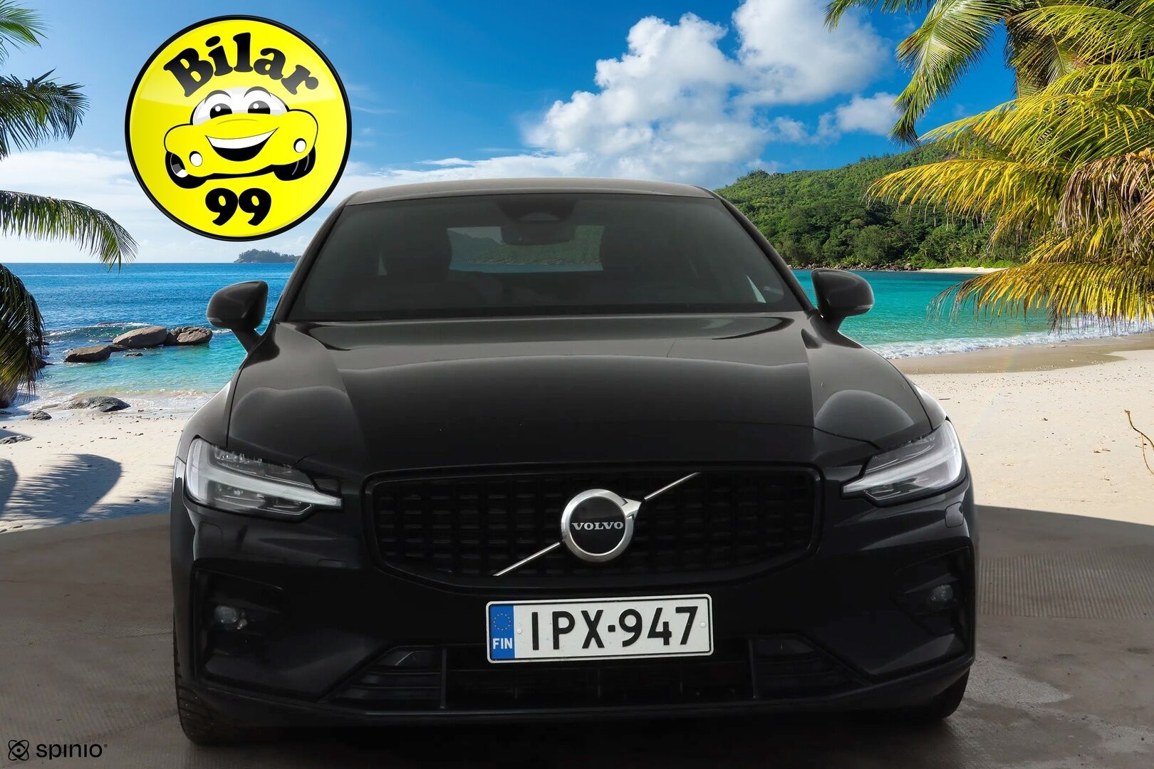 Volvo S60 2023 B5 AWD MHEV Business Plus Dark aut * Bowers&Wilkins / Webasto / Muistipenkit / Pilot Assist / Koukku / P.kamera / Sporttipenkit * - Merkkihuollettu / Suomi-auto / Kahdet renkaat