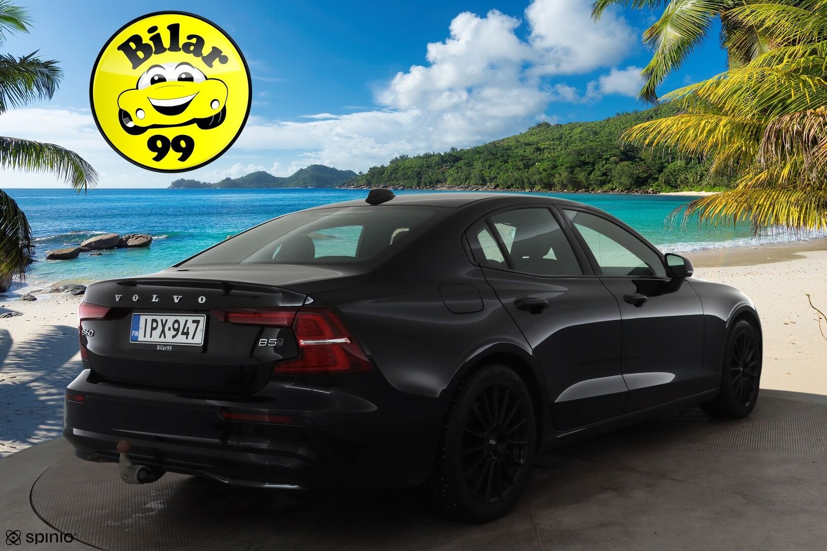 Volvo S60 2023 B5 AWD MHEV Business Plus Dark aut * Pilot assist / Webasto / Muistipenkit / Koukku / P.kamera / Sporttipenkit * - Merkkihuollettu / Suomi-auto / Kahdet renkaat