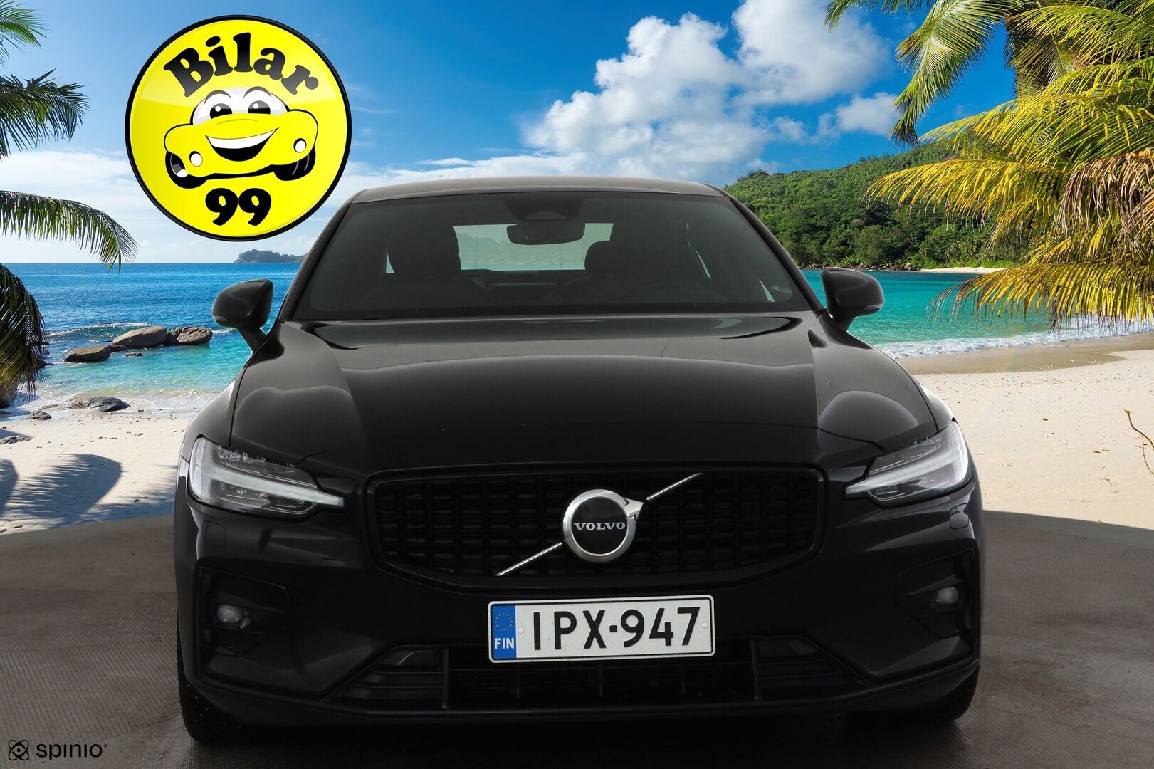 Volvo S60 2023 B5 AWD MHEV Business Plus Dark aut * Pilot assist / Webasto / Muistipenkit / Koukku / P.kamera / Sporttipenkit * - Merkkihuollettu / Suomi-auto / Kahdet renkaat