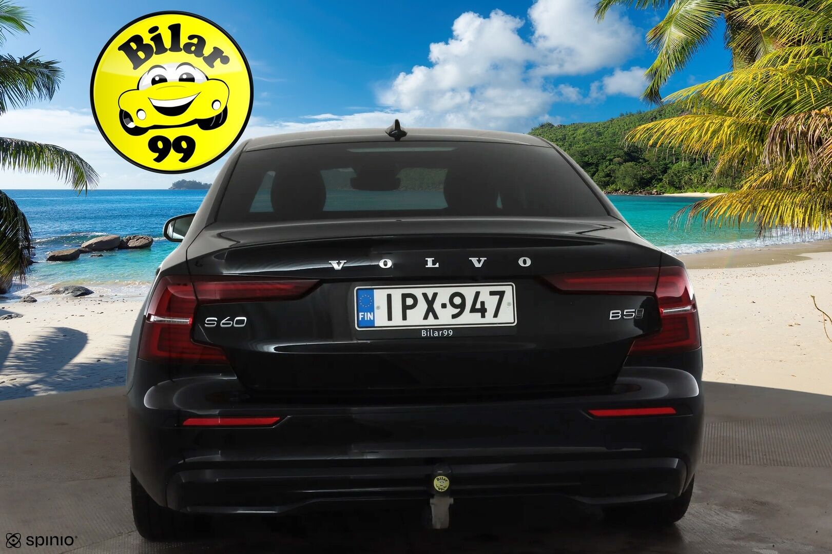 Volvo S60 2023 B5 AWD MHEV Business Plus Dark aut * Bowers&Wilkins / Webasto / Muistipenkit / Pilot Assist / Koukku / P.kamera / Sporttipenkit * - Merkkihuollettu / Suomi-auto / Kahdet renkaat - HULLUT AVAJAISHULINAT KORKOTARJOUS 3,29 %