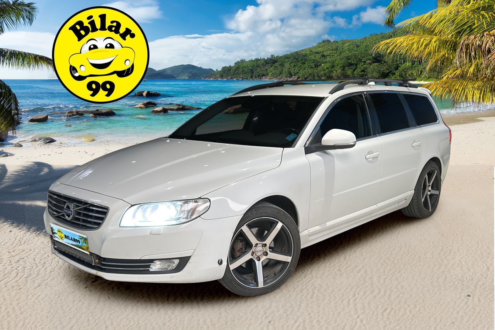Volvo V70 2016 D4 Momentum aut * Webasto / Adapt.Vakkari / Vetokoukku / Kaukovaloautomatiikka / Lohko&Sisäpistoke / Puolinahkasisusta - High Perf Audio / Navi / Huippuvarusteet!