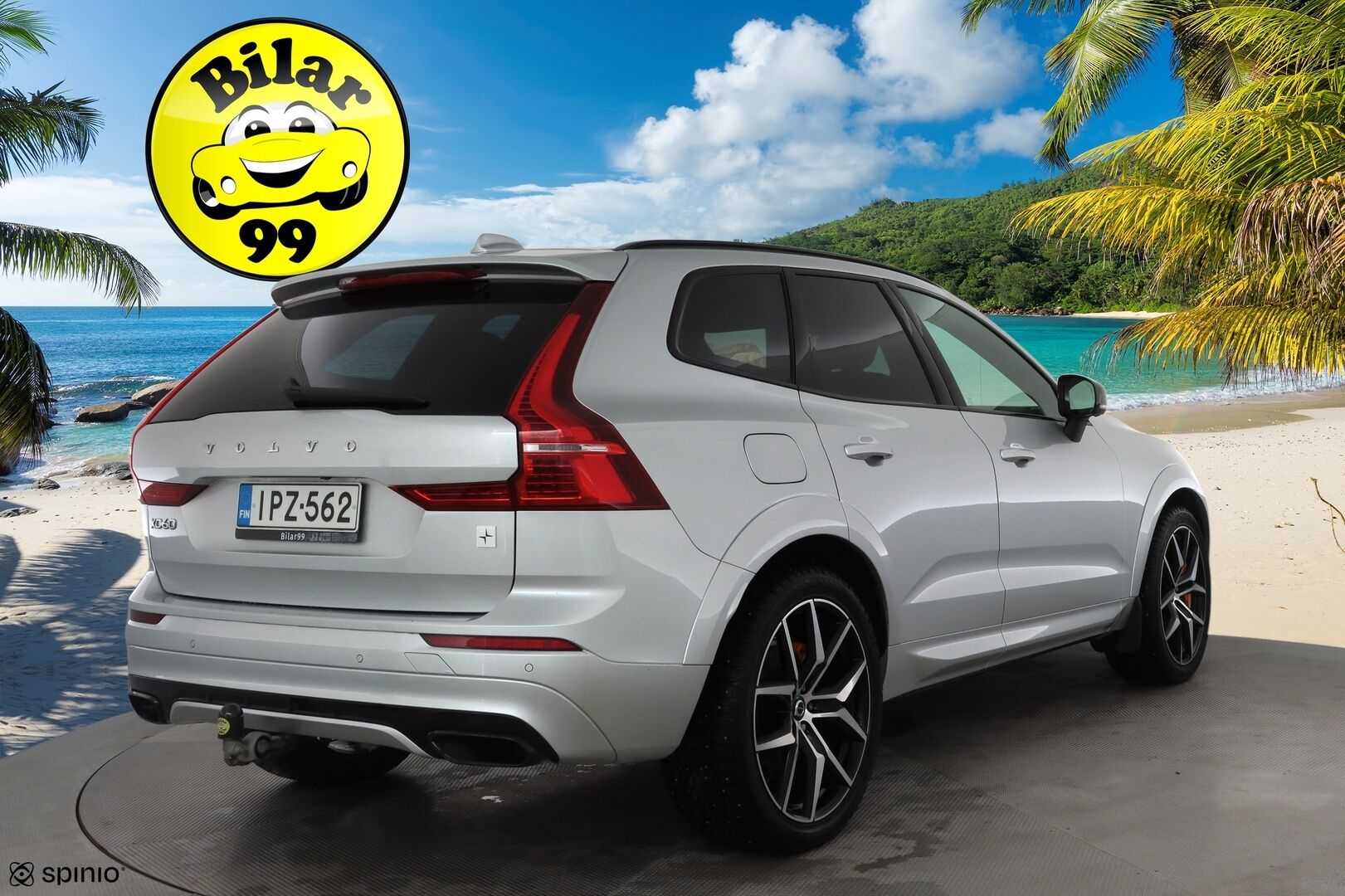 Volvo XC60 2020 T8 TwE AWD Polestar Engineered aut * ACC / HUD / Panorama / Full LED / Muistipenkki / Koukku / H&K / 360° / Webasto / Navi * - 1.Om Suomi-auto / Kahdet renkaat aluvanteilla - HULLU BLACKWEEK KORKOTARJOUS 2,49%