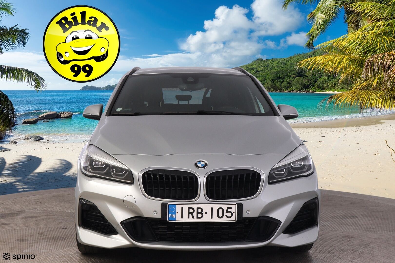 BMW 225 2019 10 kWh, 225xe iPerformance M Sport *HUD / BlowByHeater / HiFi / P-Kamera / LED / Sporttinahat / S-Luukku* - Ratinlämmitin / Prof. Navi / Tutkat*