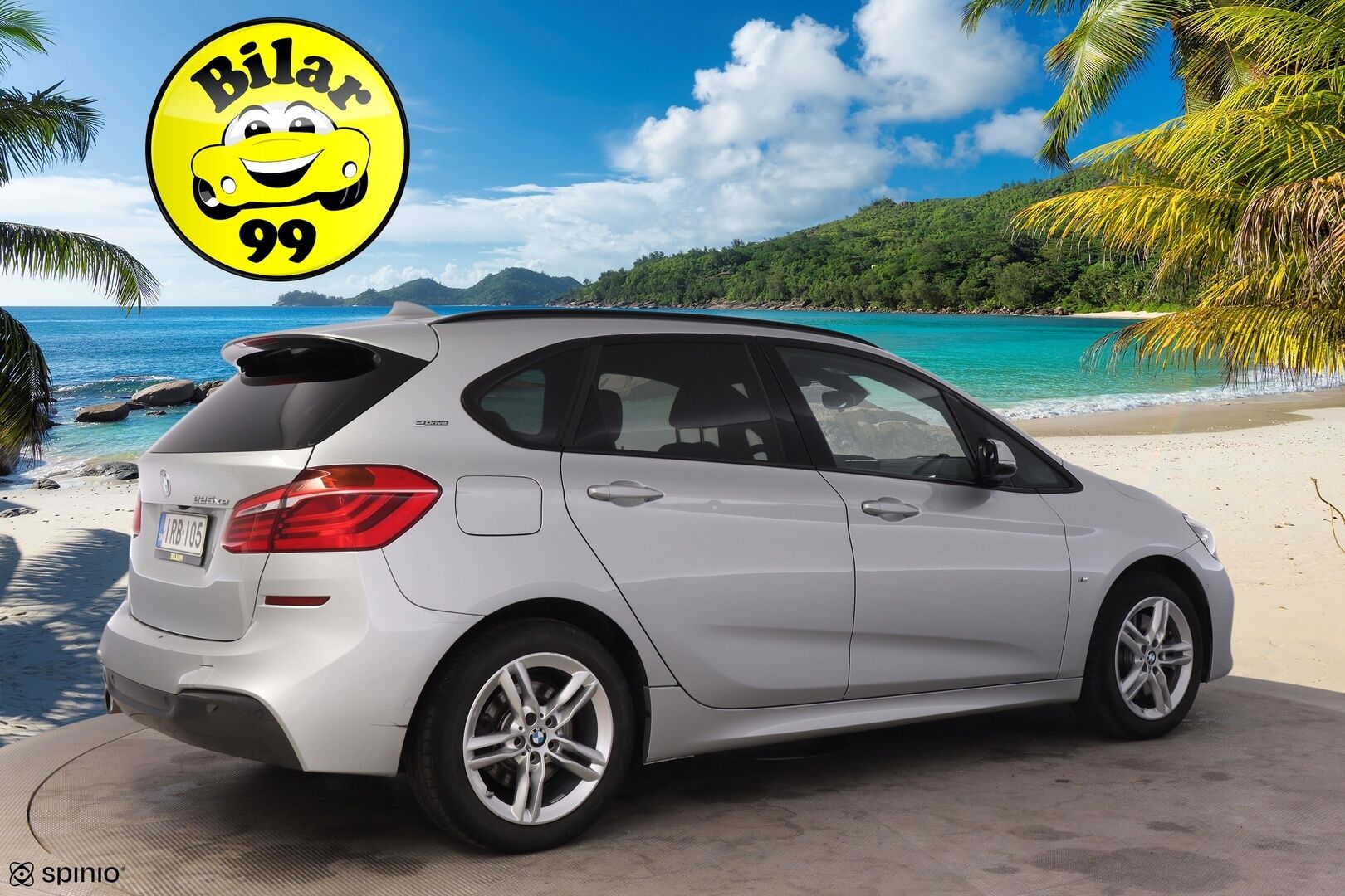 BMW 225 2019 10 kWh, 225xe iPerformance M Sport *HUD / BlowByHeater / HiFi / P-Kamera / LED / Sporttinahat / S-Luukku* - Ratinlämmitin / Prof. Navi / Tutkat*