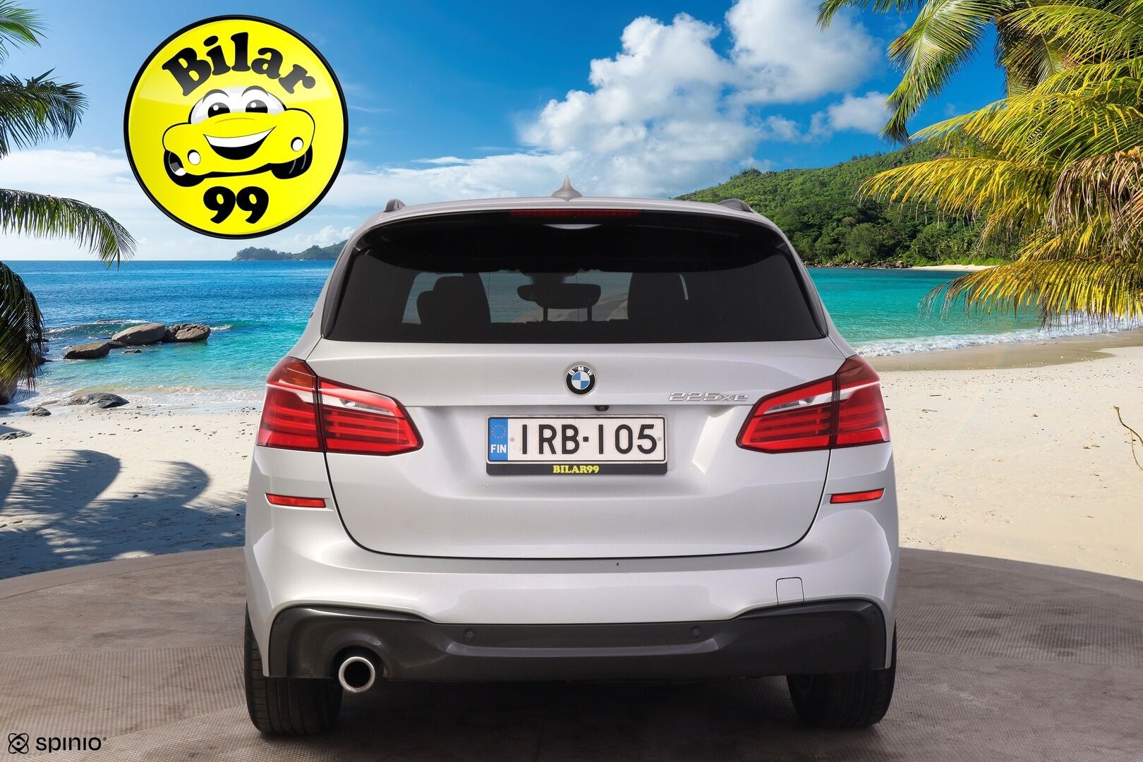 BMW 225 2019 10 kWh, 225xe iPerformance M Sport *HUD / BlowByHeater / HiFi / P-Kamera / LED / Sporttinahat / S-Luukku* - Ratinlämmitin / Prof. Navi / Tutkat*