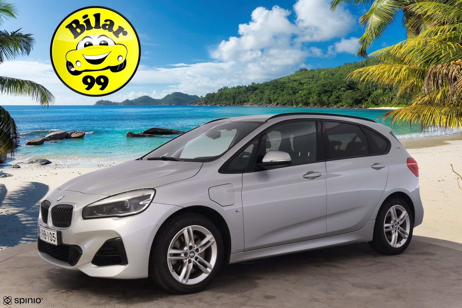 BMW 225 2019 10 kWh, 225xe iPerformance M Sport *HUD / BlowByHeater / HiFi / P-Kamera / LED / Sporttinahat / S-Luukku* - Ratinlämmitin / Prof. Navi / Tutkat*
