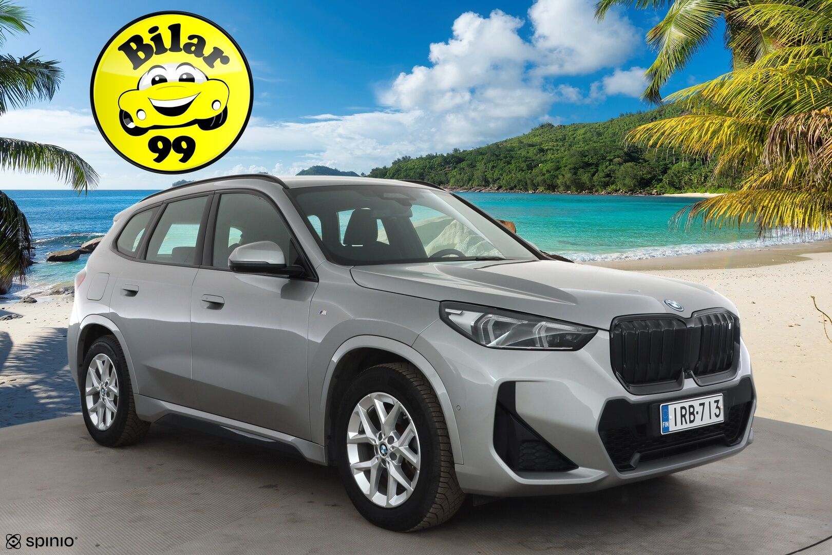 BMW iX1 2023 U11 30 xDrive M Sport Fully Charged * ACC / HUD / 360° / H&K / Koukku / Muistipenkki hieronnalla / ILP / Comfort Access * - 1.Om Suomi-auto / Akku kuntotarkastettu SoH 97,9% / Kahdet renkaat aluvanteilla / Merkkihuollettu / Huippuvarusteet