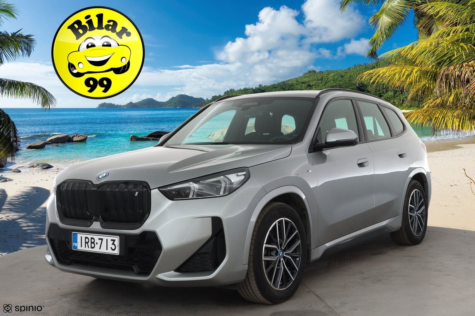 BMW iX1 2023 U11 30 xDrive M Sport Fully Charged * ACC / HUD / 360° / H&K / Koukku / Muistipenkki hieronnalla / ILP / Comfort Access * - 1.Om Suomi-auto / Akku kuntotarkastettu SoH 97,9% / Kahdet renkaat aluvanteilla / Merkkihuollettu / Huippuvarusteet