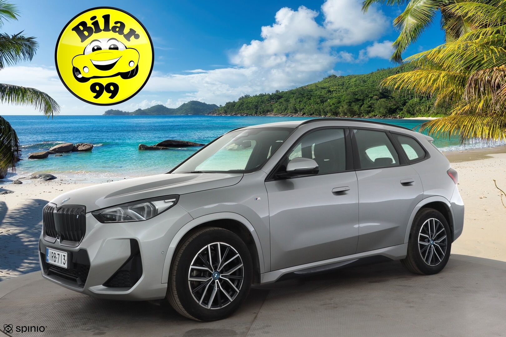 BMW iX1 2023 U11 30 xDrive M Sport Fully Charged * ACC / HUD / 360° / H&K / Koukku / Muistipenkki hieronnalla / ILP / Comfort Access * - 1.Om Suomi-auto / Akku kuntotarkastettu SoH 97,9% / Kahdet renkaat aluvanteilla / Merkkihuollettu / Huippuvarusteet