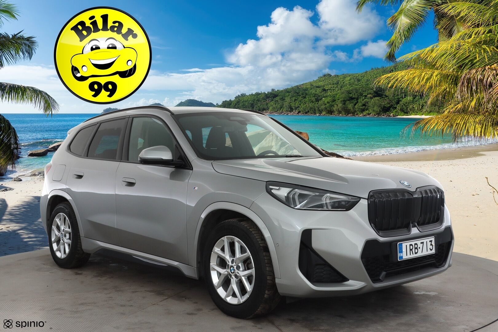 BMW iX1 2023 U11 30 xDrive M Sport Fully Charged * ACC / HUD / 360° / H&K / Koukku / Muistipenkki hieronnalla / ILP / Comfort Access * - 1.Om Suomi-auto / Akku kuntotarkastettu SoH 97,9% / Kahdet renkaat aluvanteilla / Merkkihuollettu / Huippuvarusteet