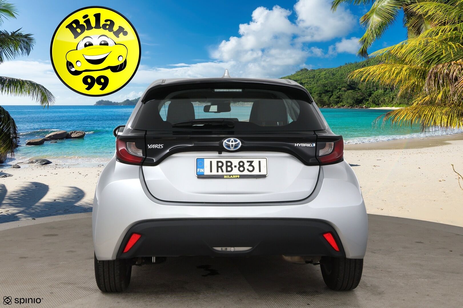 Toyota Yaris 2023 1,5 Hybrid Active / Adapt. vak. / Lohko / Keyless / Apple&Android / Lämmitettävä ratti - Merkkihuollettu Suomi-Auto / 2x alkuperäiset Toyotan aluvanteet