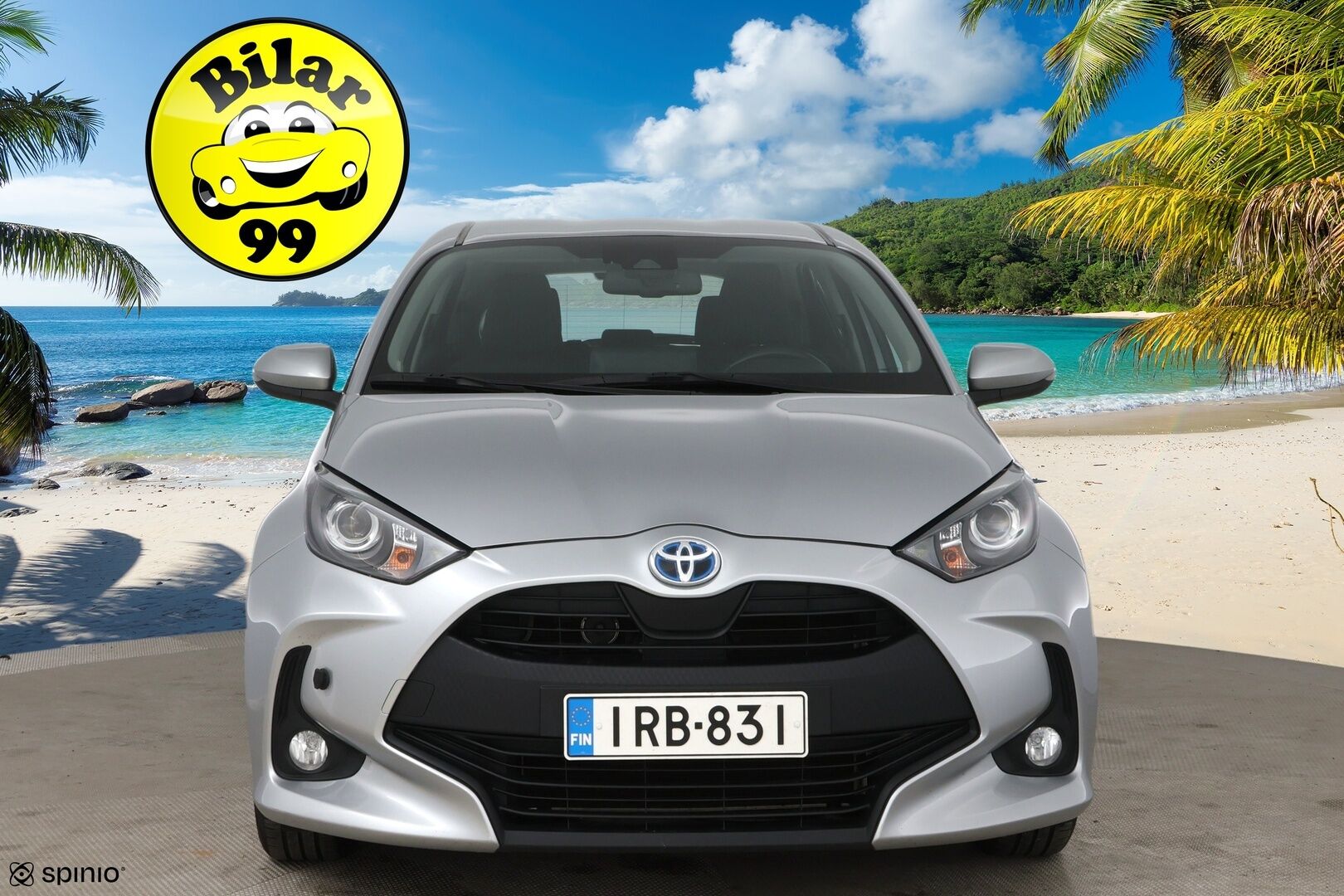 Toyota Yaris 2023 1,5 Hybrid Active / Adapt. vak. / Lohko / Keyless / Apple&Android / Lämmitettävä ratti - Merkkihuollettu Suomi-Auto / 2x alkuperäiset Toyotan aluvanteet