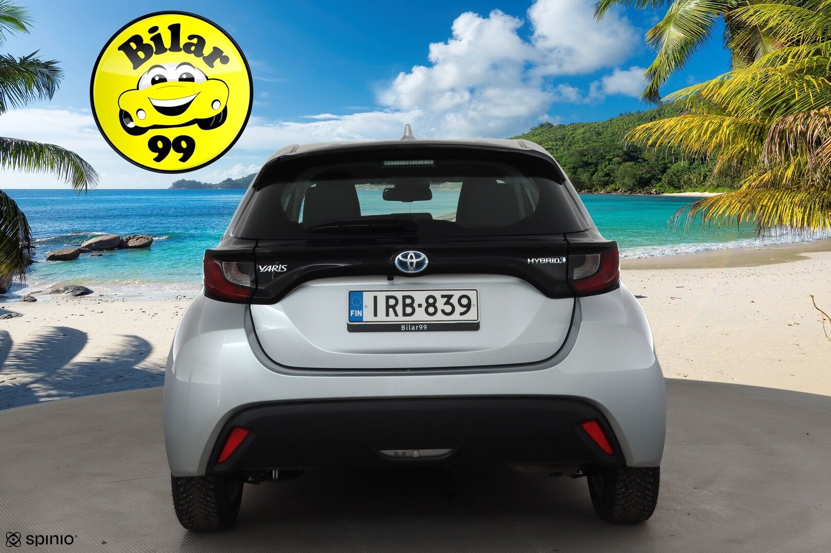 Toyota Yaris 2023 1,5 Hybrid Active Plus * Suomi-auto / ACC / P.kamera / Lohkolämmitin / Navi / KeylessGo * - Kahdet renkaat aluvanteilla / Merkkihuollettu - HULLU BLACKWEEK KORKOTARJOUS 2,49%