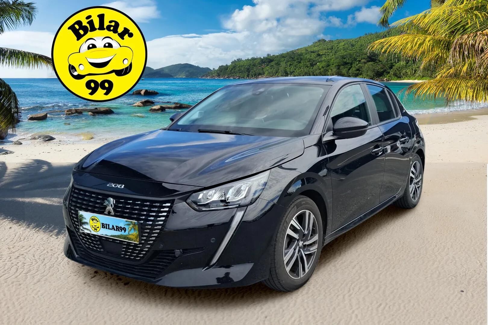 Peugeot 208 2023 Edition PureTech 75 - Vakkari | LED | Lohko | Bluetooth | Tutka | Penkilämmittimet | Suomi-auto | Kahdet renkaat alumiinivanteilla | Juuri huollettu!