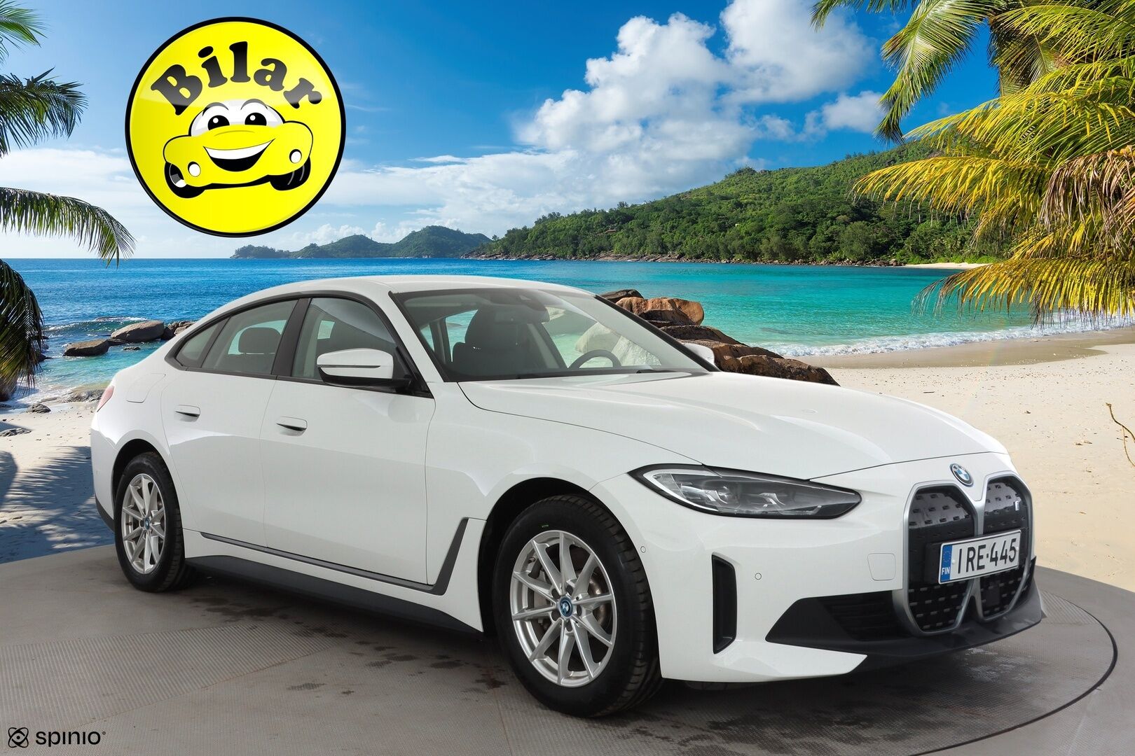 BMW i4 2024 eDrive40 Charged - | ACC | Lisälämmitin | Koukku | LED | Widescreen | P.Kamera | Puolinahat | Comfort access | Sporttipenkit | 1.Om suomi-auto | Kahdet Renkaat | Merkkihuollettu |