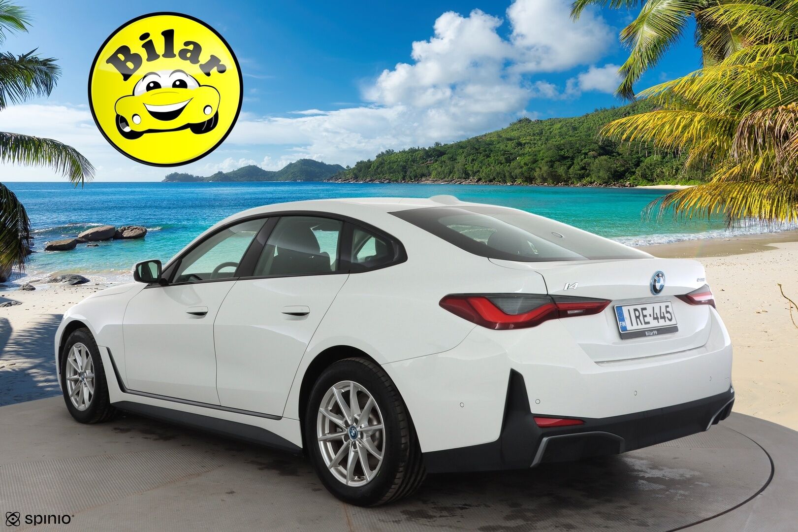 BMW i4 2024 eDrive40 Charged - | ACC | Lisälämmitin | Koukku | LED | Widescreen | P.Kamera | Puolinahat | Comfort access | Sporttipenkit | 1.Om suomi-auto | Kahdet Renkaat | Merkkihuollettu |
